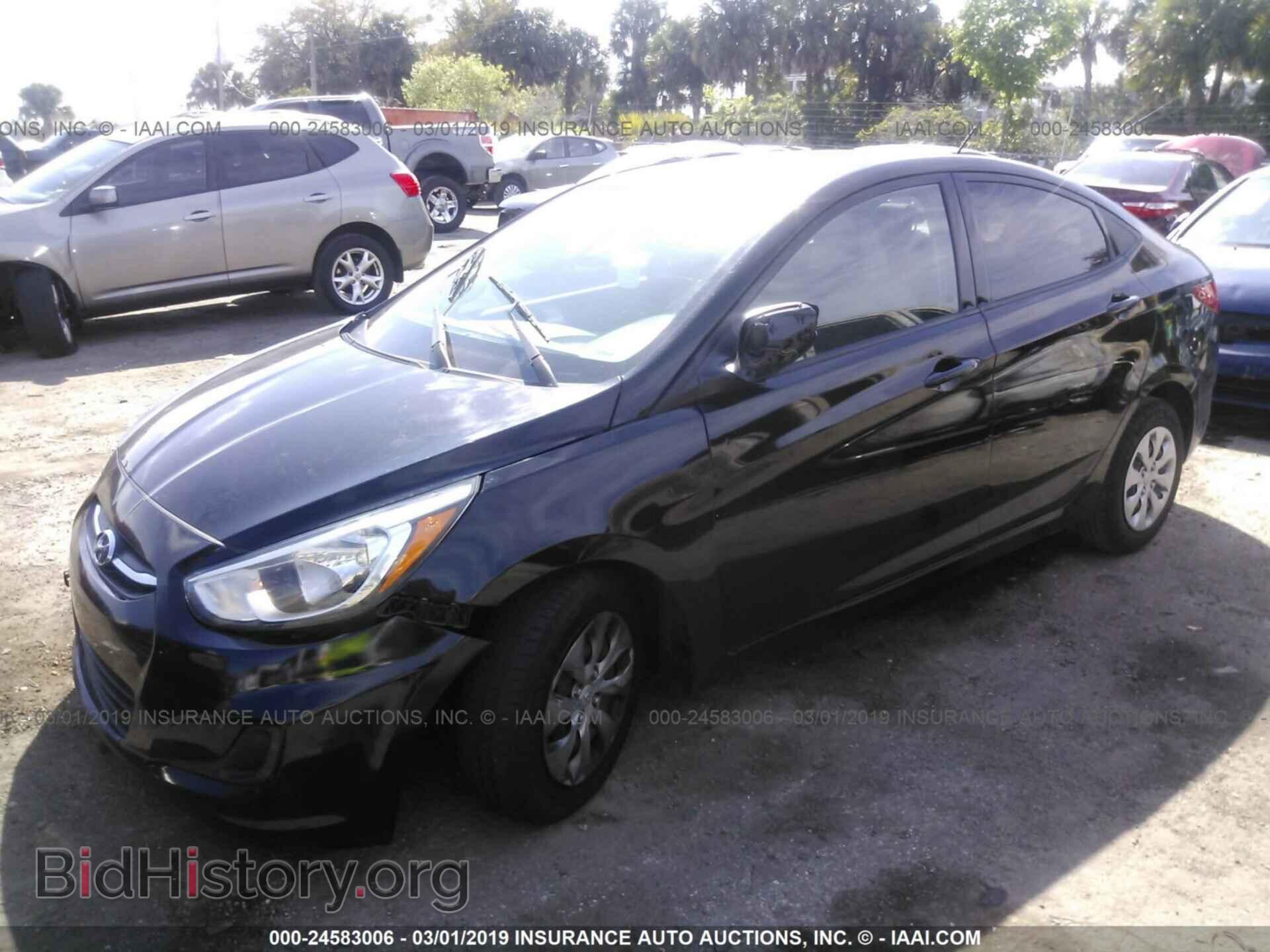 2016 HYUNDAI ACCENT - VIN: KMHCT4AE9GU150614 - Фото 2
