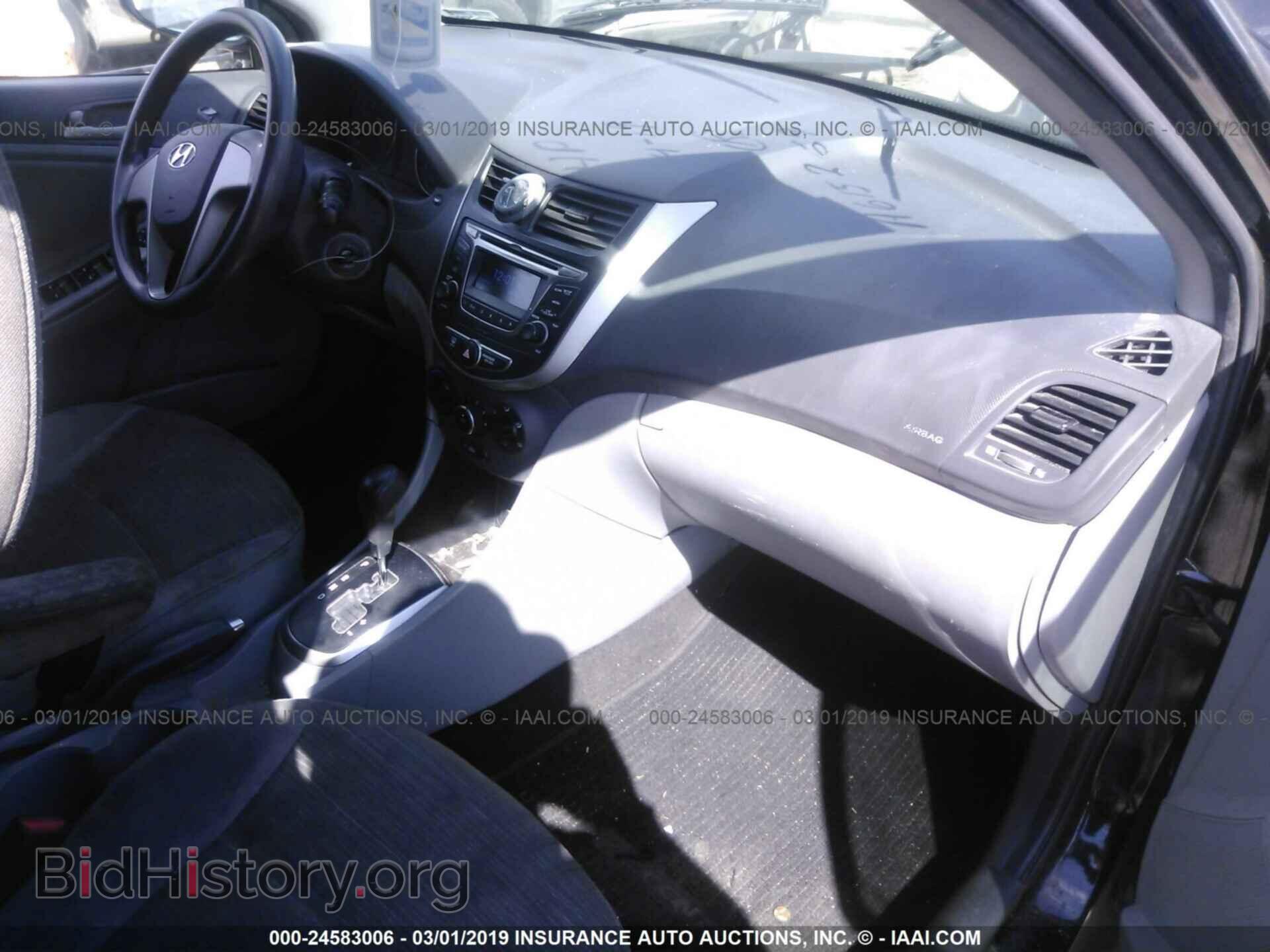 2016 HYUNDAI ACCENT - VIN: KMHCT4AE9GU150614 - Фото 5