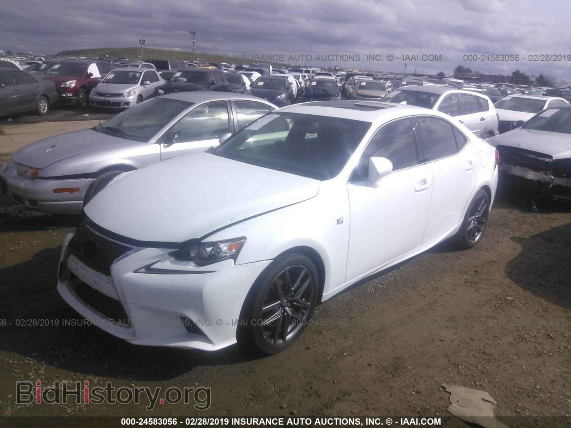 2014 LEXUS IS - VIN: JTHBE1D21E5011108 - Фото 2
