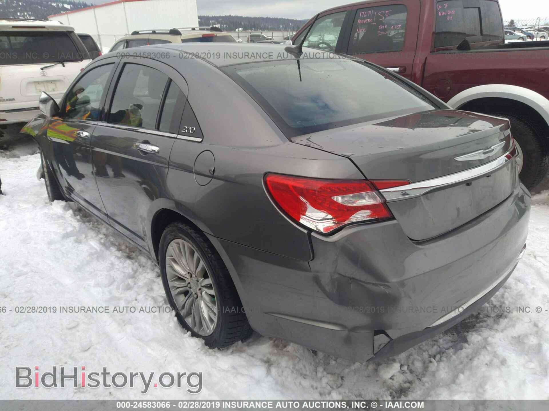 2013 CHRYSLER 200 - VIN: 1C3CCBCG1DN608907 - Photo 3