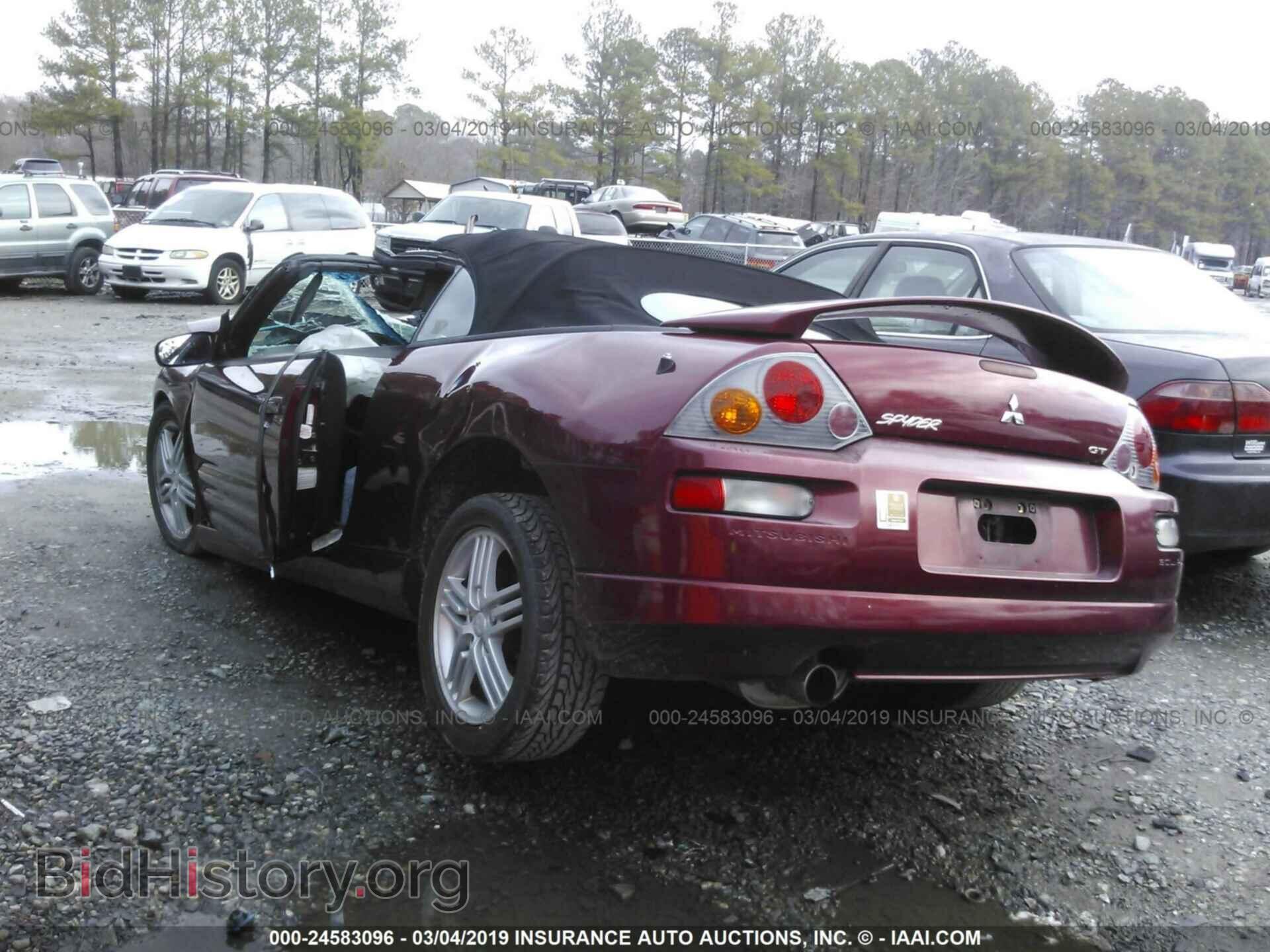 2004 MITSUBISHI ECLIPSE - VIN: 4A3AE55HX4E070404 - Фото 3
