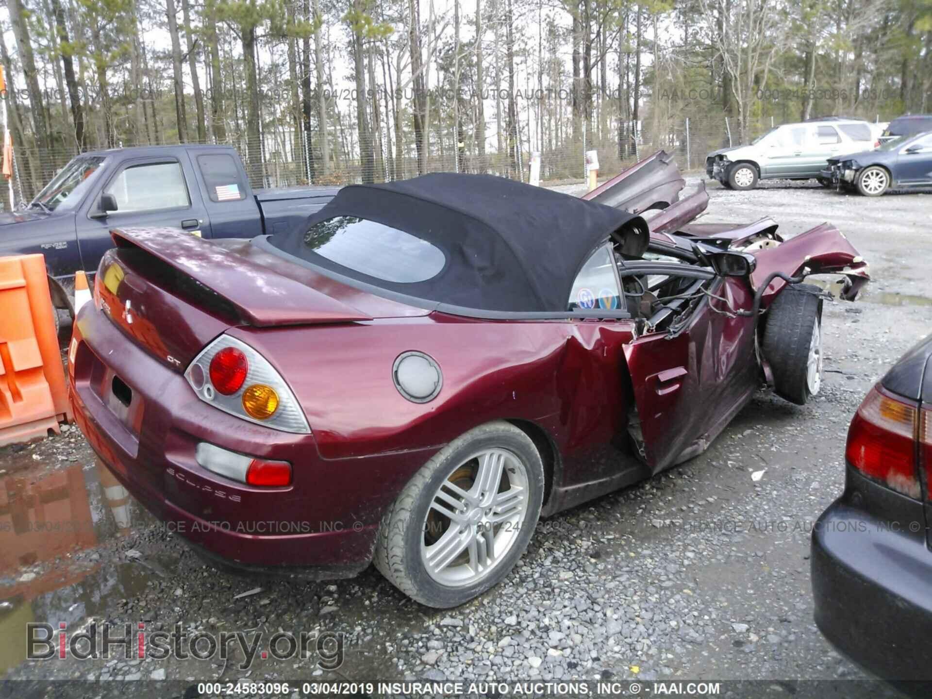 2004 MITSUBISHI ECLIPSE - VIN: 4A3AE55HX4E070404 - Фото 4