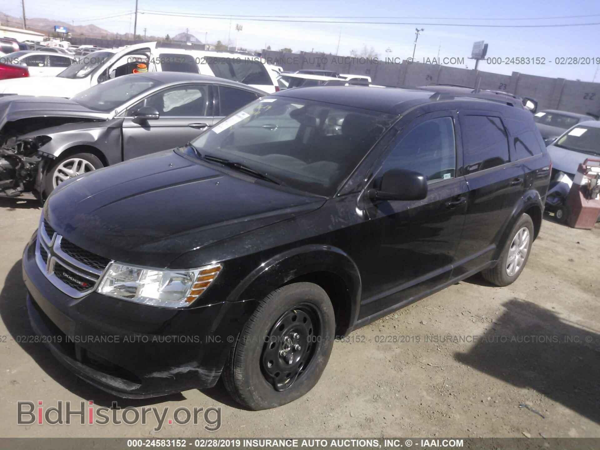2018 DODGE JOURNEY - VIN: 3C4PDCAB4JT499023 - Фото 2