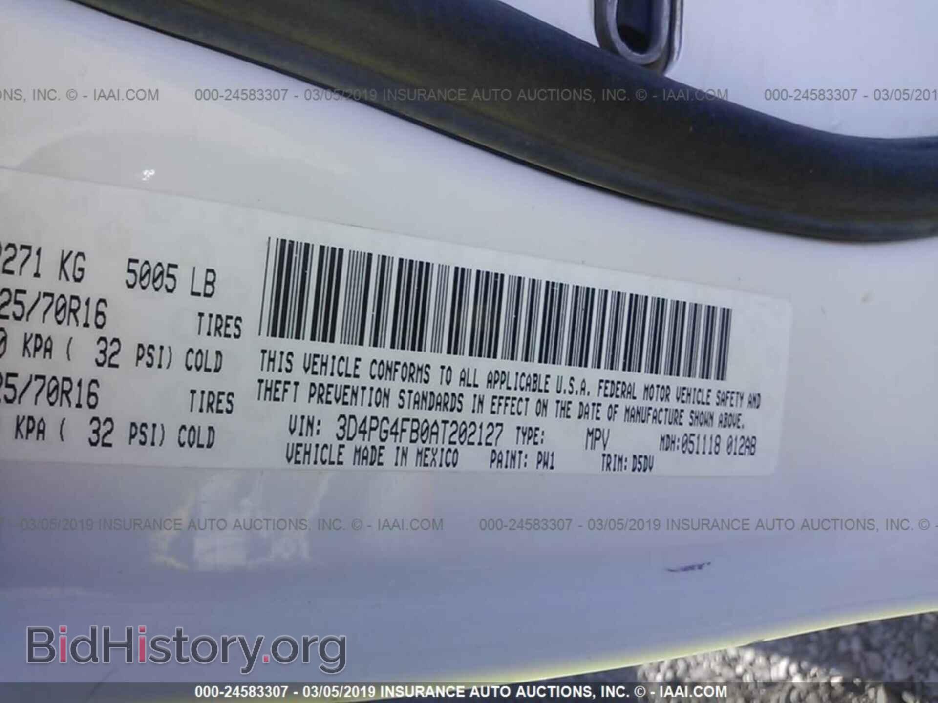 2010 DODGE JOURNEY - VIN: 3D4PG4FB0AT202127 - Photo 9