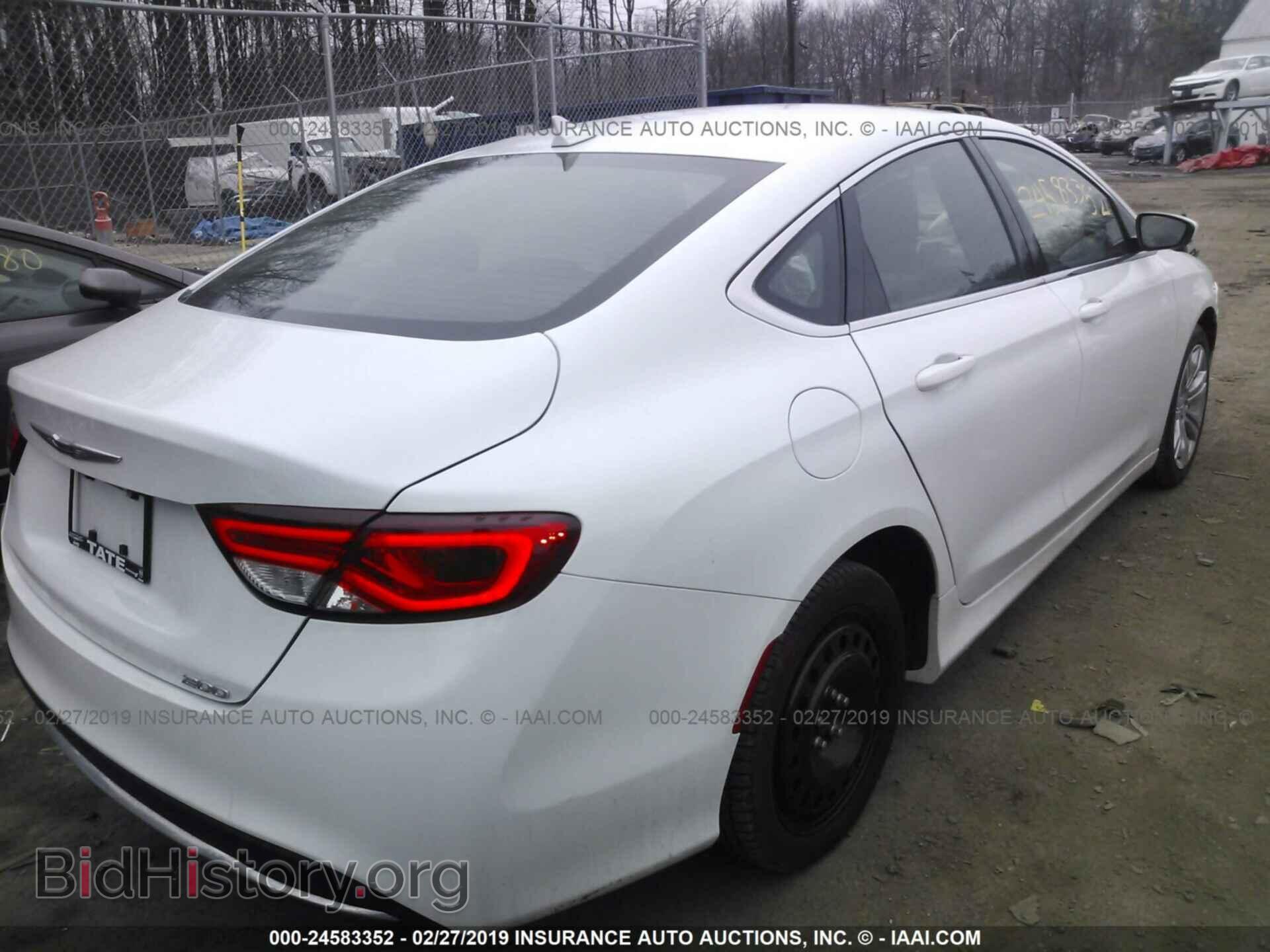 2016 CHRYSLER 200 - VIN: 1C3CCCAB8GN115971 - Фото 4