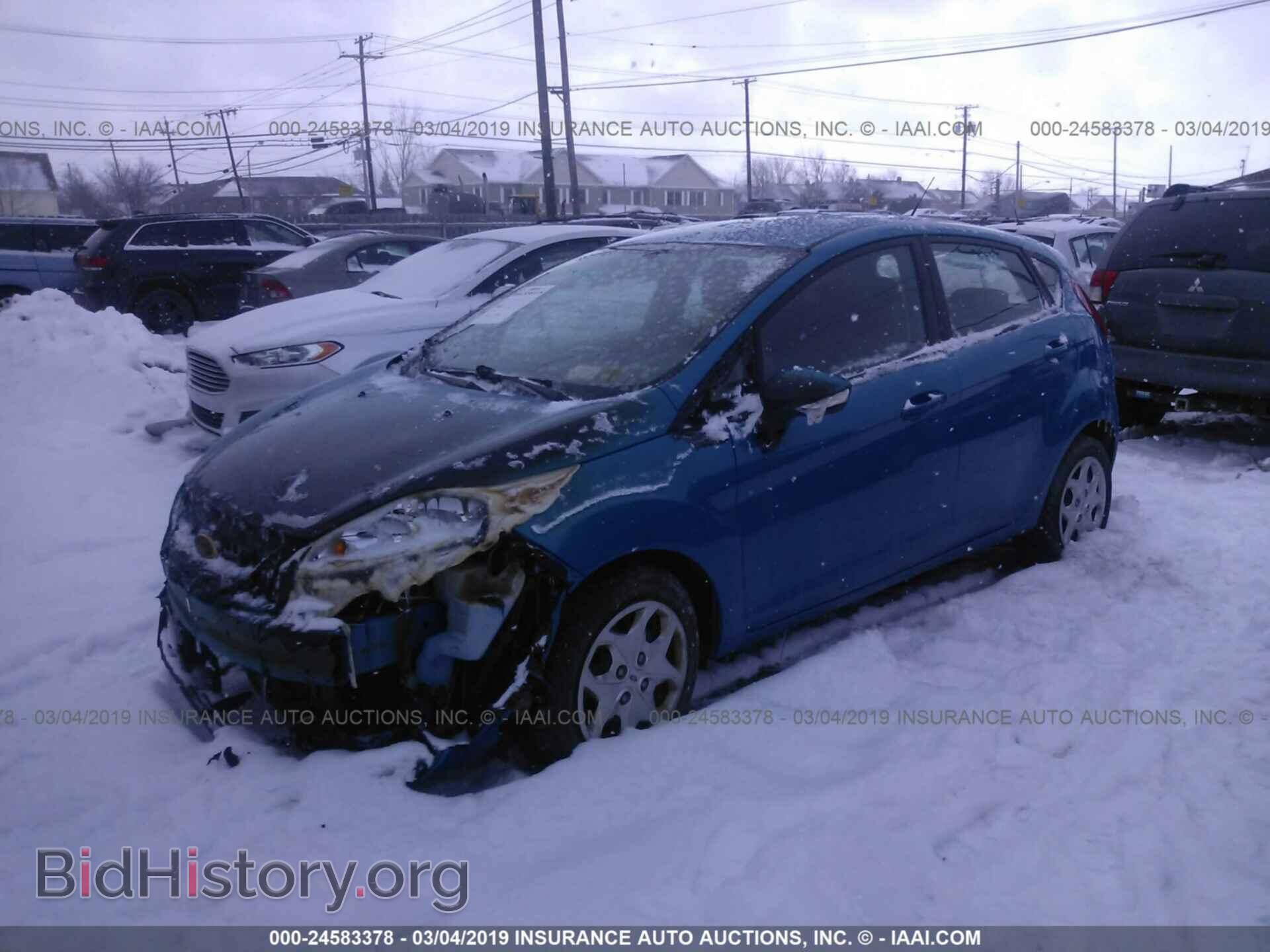 2013 FORD FIESTA - VIN: 3FADP4EJ6DM155733 - Фото 2