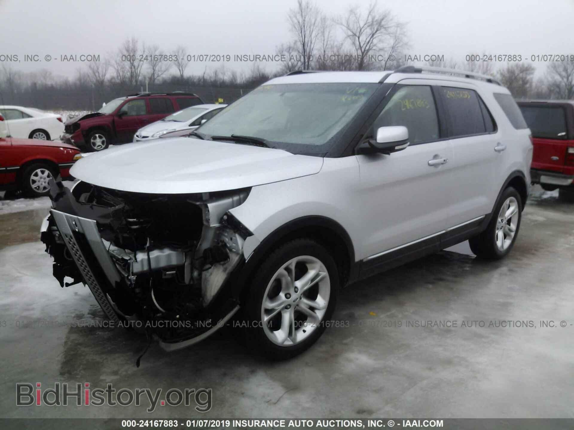 2014 FORD EXPLORER - VIN: 1FM5K8F82EGA70413 - Фото 2