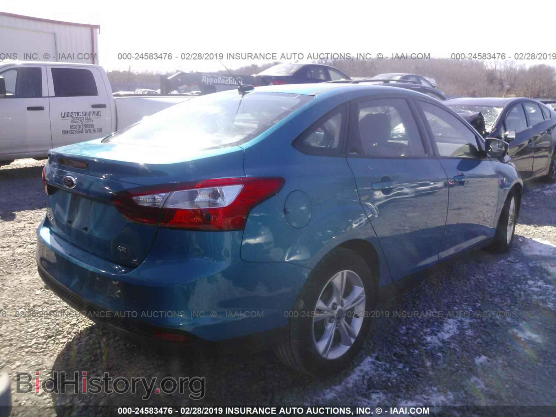2014 FORD FOCUS - VIN: 1FADP3F26EL285208 - Фото 4