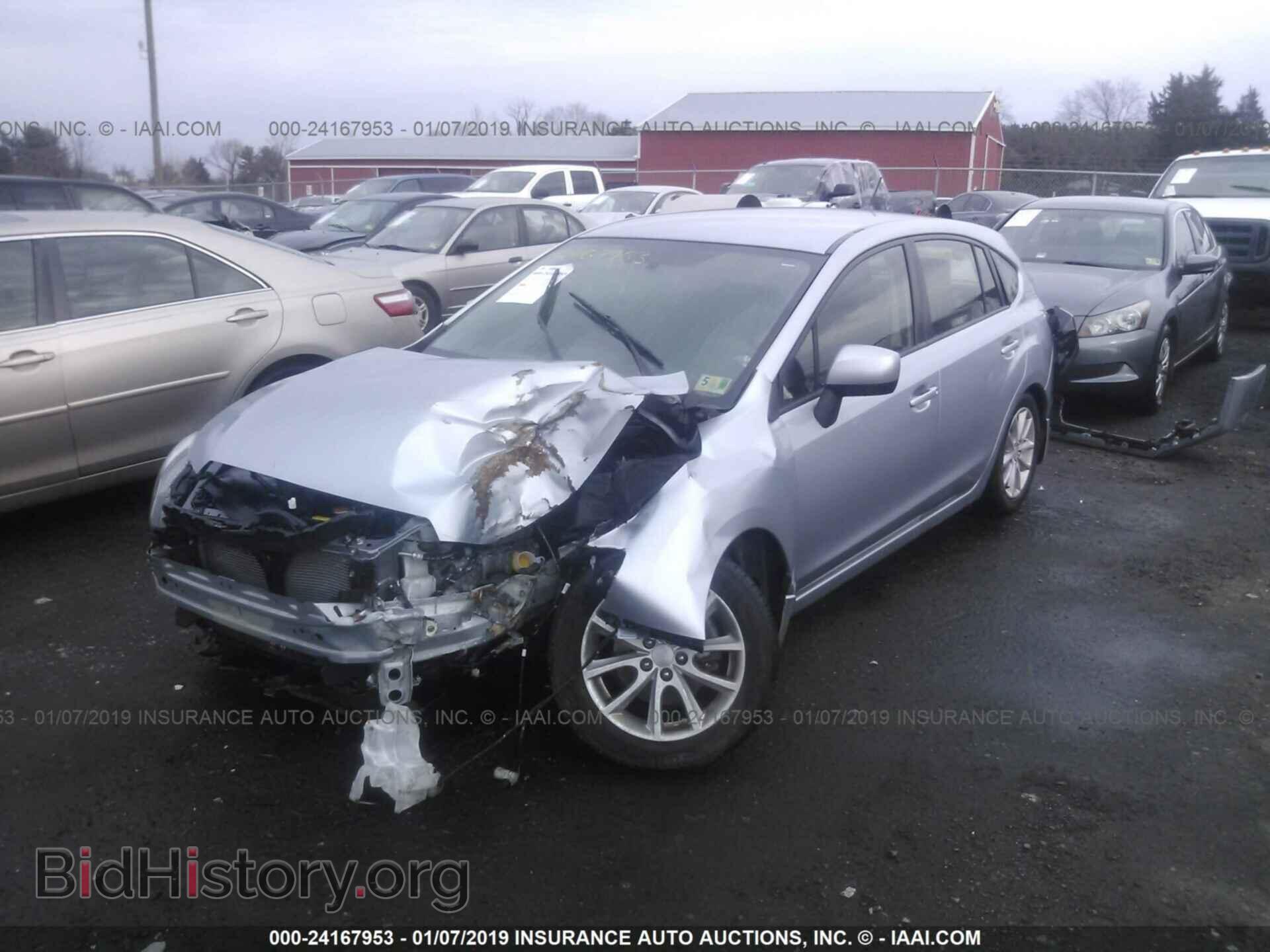 2013 SUBARU IMPREZA - VIN: JF1GPAC61D2867293 - Фото 2