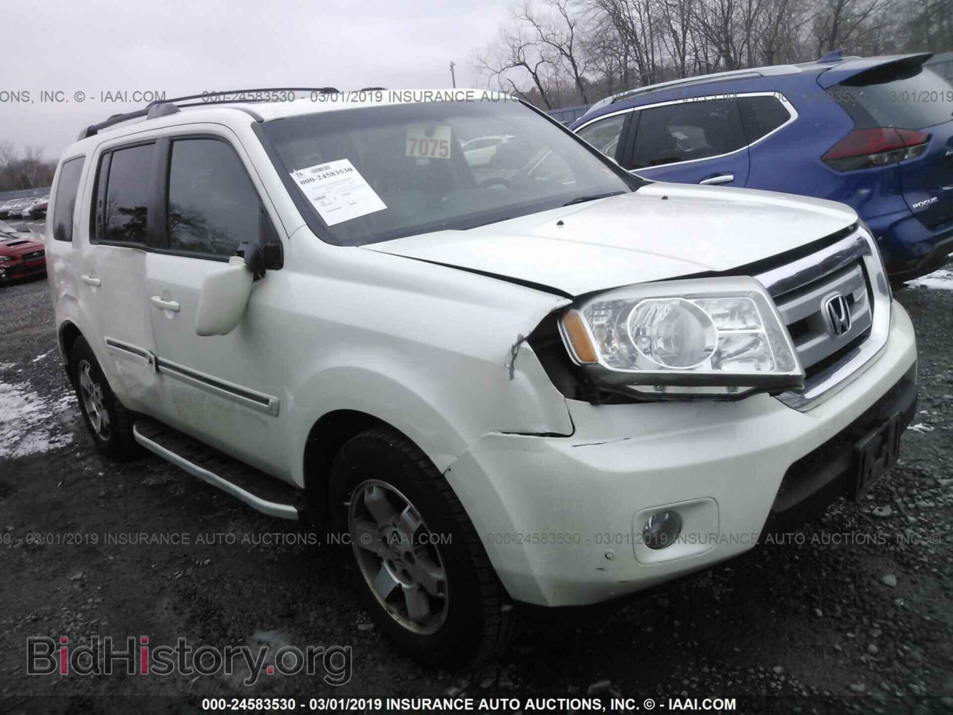 Фотография 5FNYF4H91BB099752 - HONDA PILOT 2011