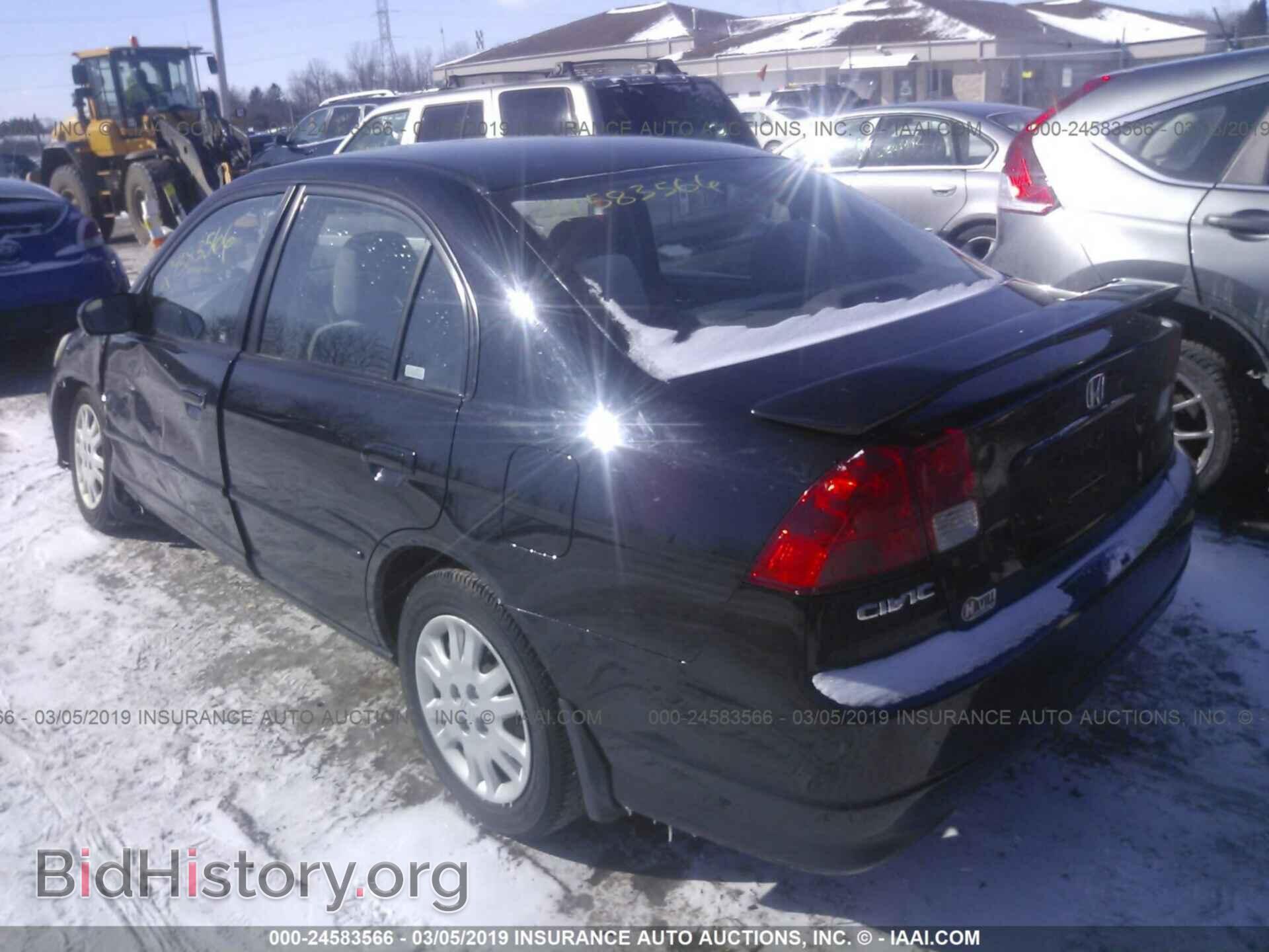2005 HONDA CIVIC - VIN: 2HGES16635H608049 - Фото 3
