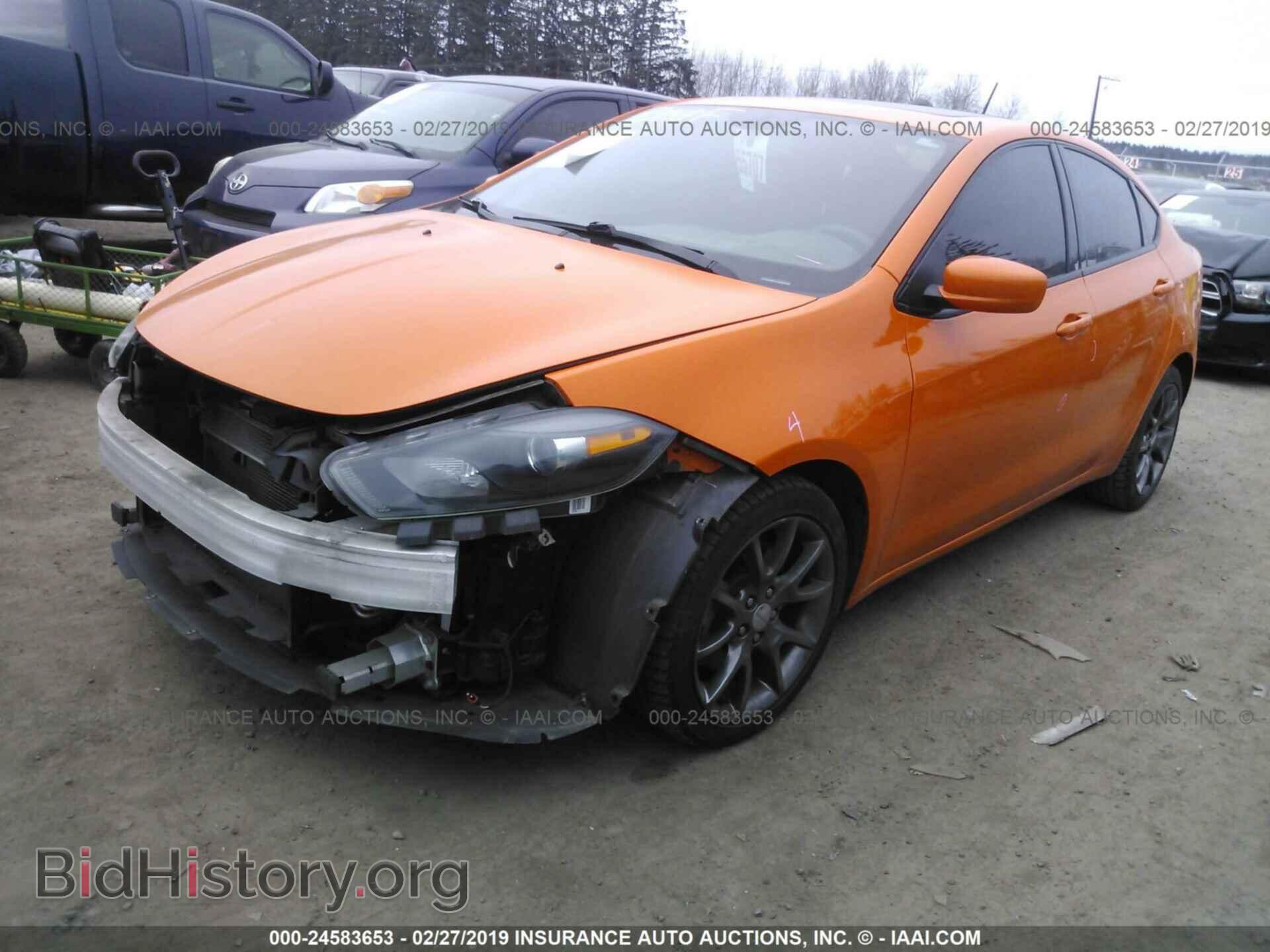 2014 DODGE DART - VIN: 1C3CDFBB1ED676948 - Фото 2