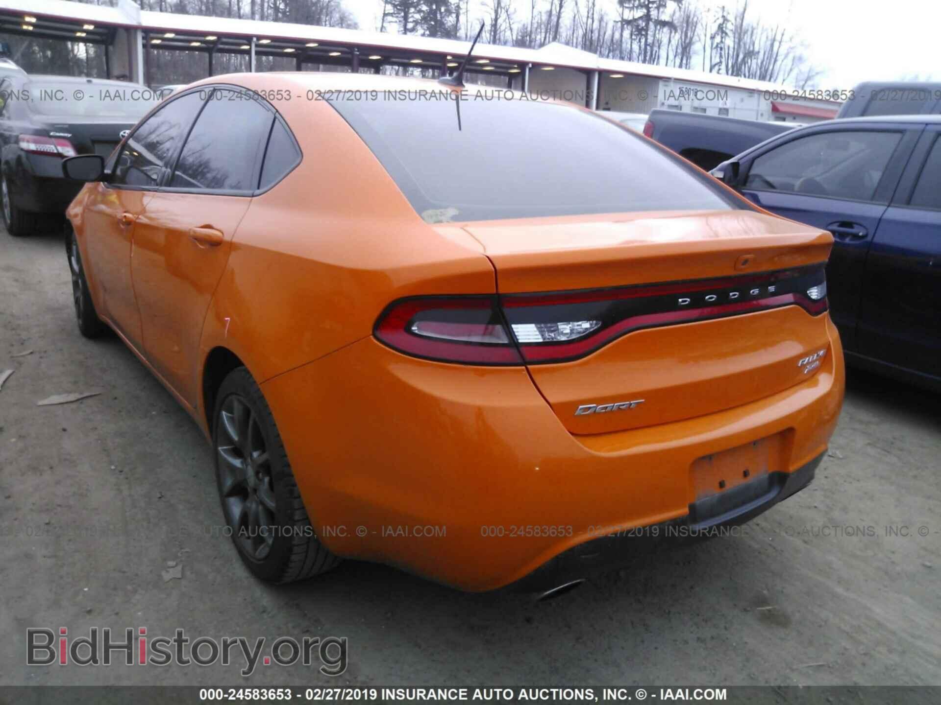 2014 DODGE DART - VIN: 1C3CDFBB1ED676948 - Фото 3