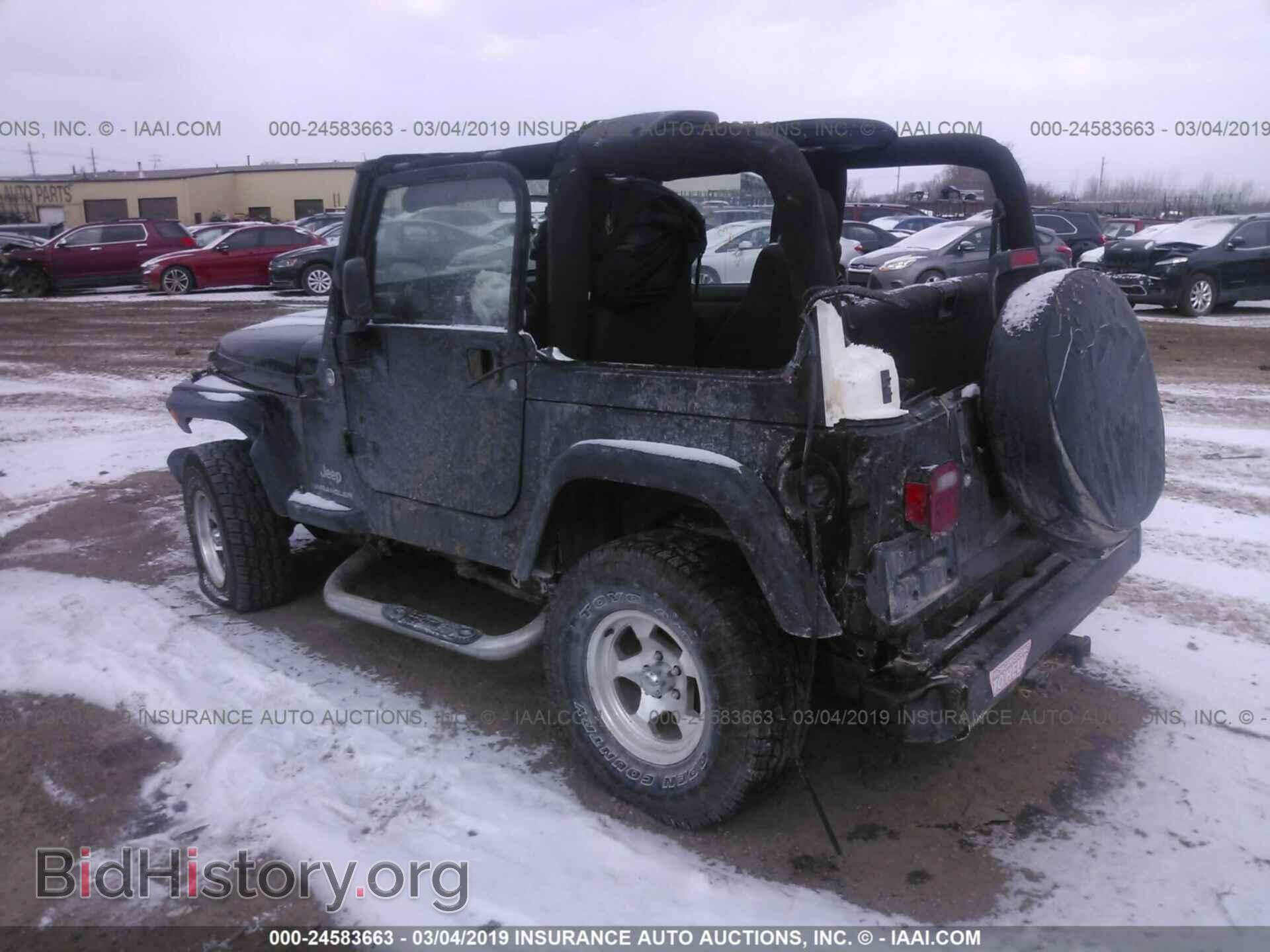 2005 JEEP WRANGLER / TJ - VIN: 1J4FA29S75P379577 - Фото 3