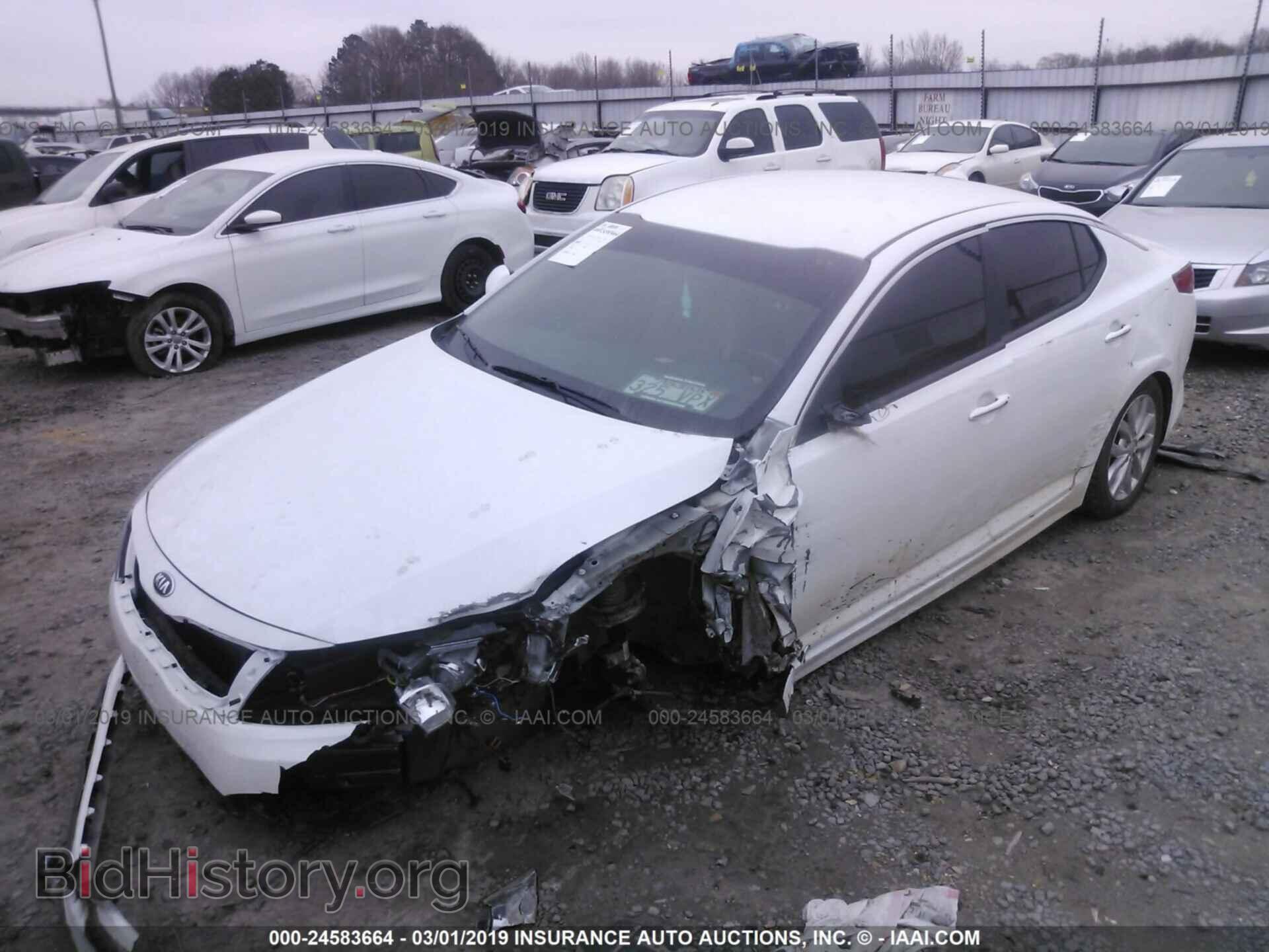 2015 KIA OPTIMA - VIN: 5XXGN4A72FG374961 - Фото 2
