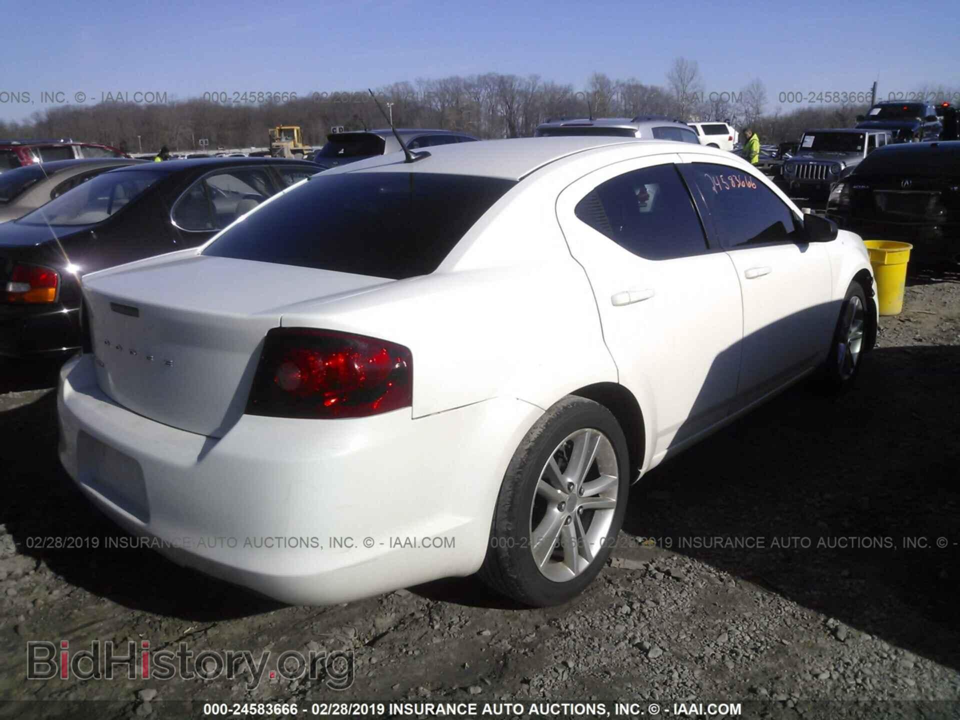 2011 DODGE AVENGER - VIN: 1B3BD4FB5BN518660 - Фото 4