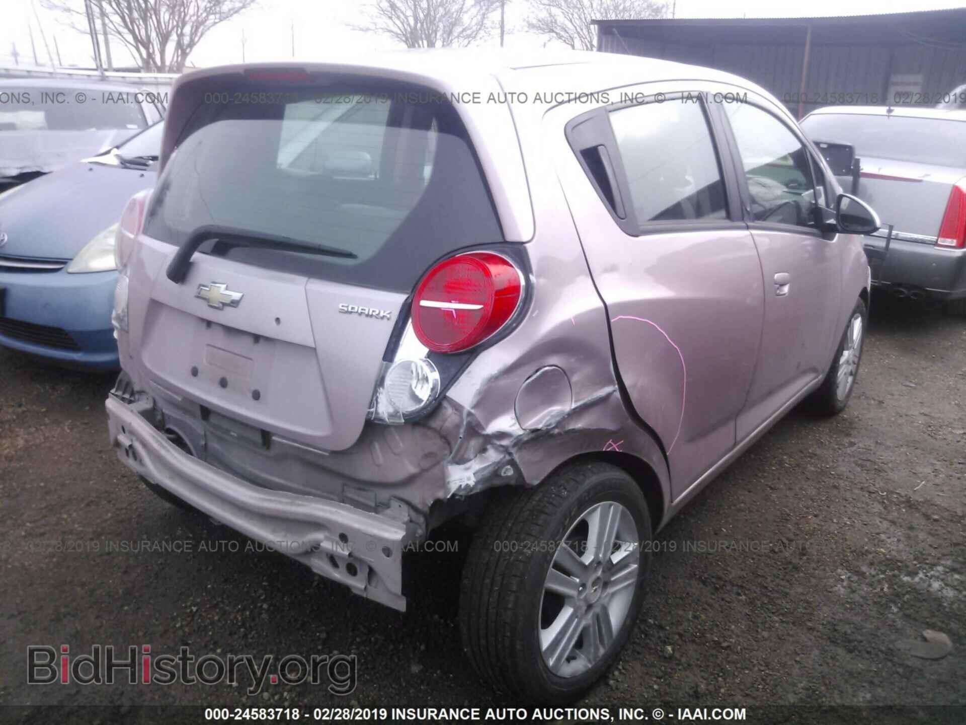 2013 CHEVROLET SPARK - VIN: KL8CB6S97DC596713 - Фото 4
