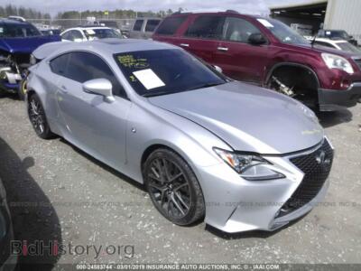 2017 Lexus RC 350, silver — VIN JTHHE5BC3H5015033, IAAI