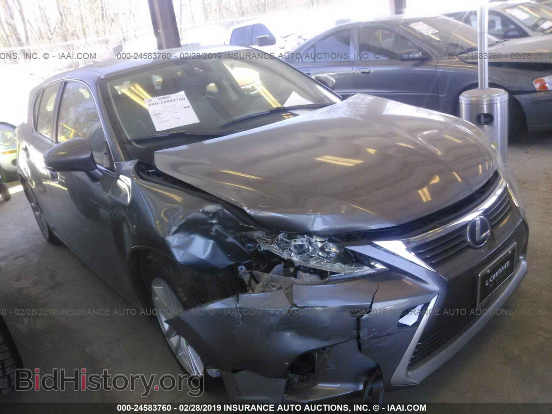 Photo JTHKD5BH4E2188271 - LEXUS CT 2014