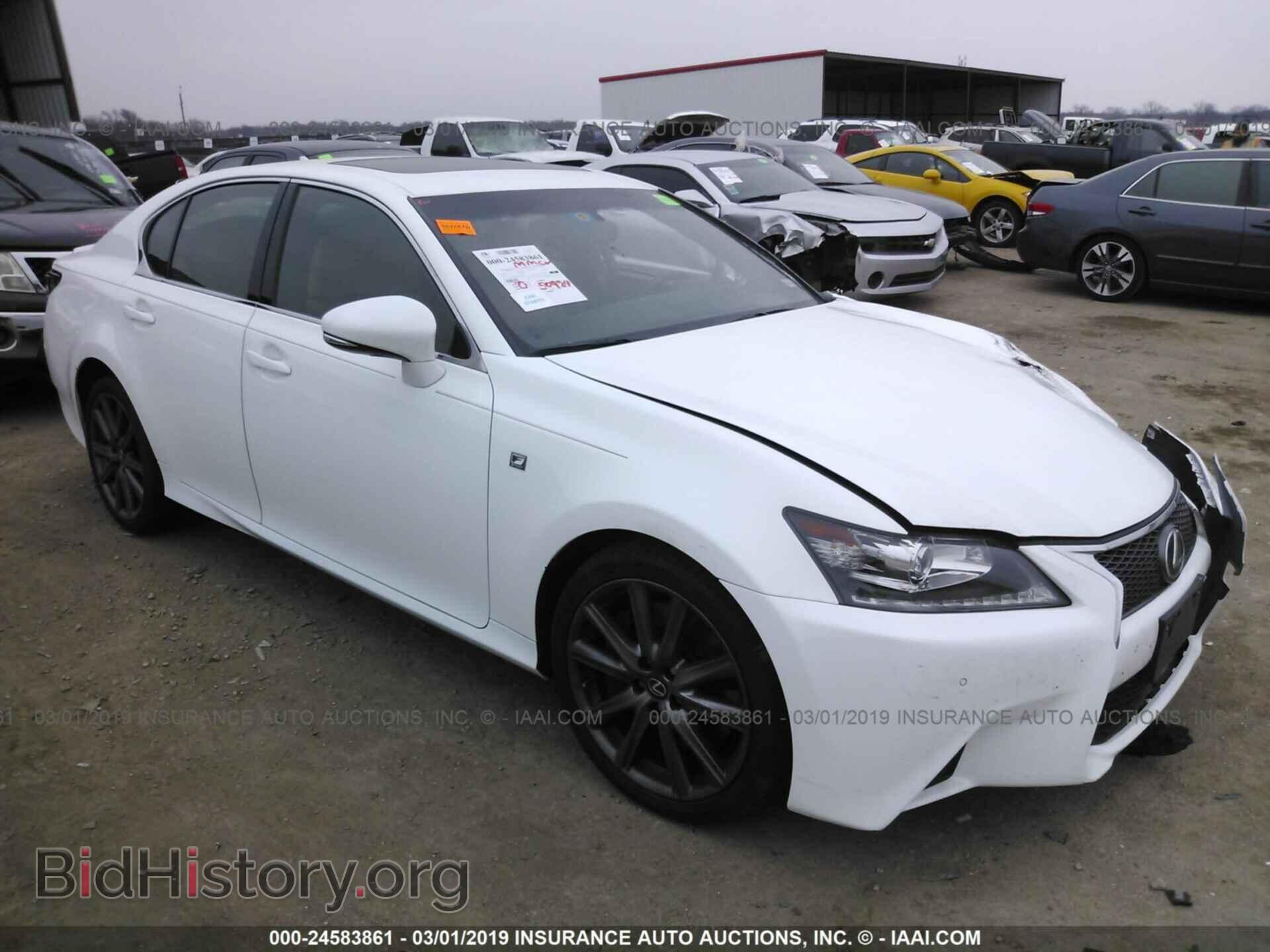 Photo JTHBE1BL3E5037432 - LEXUS GS 2014