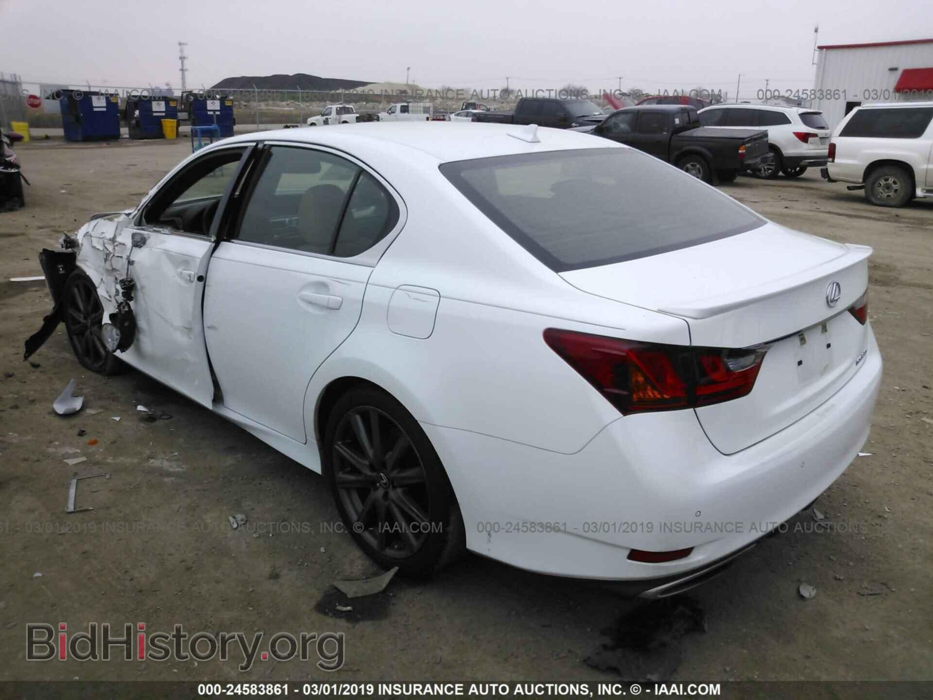 2014 LEXUS GS - VIN: JTHBE1BL3E5037432 - Фото 3