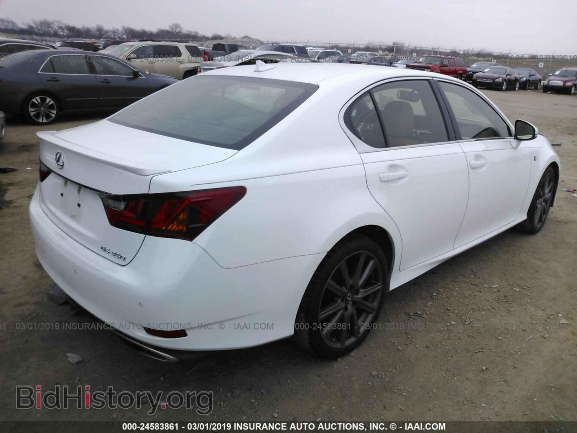 2014 LEXUS GS - VIN: JTHBE1BL3E5037432 - Фото 4