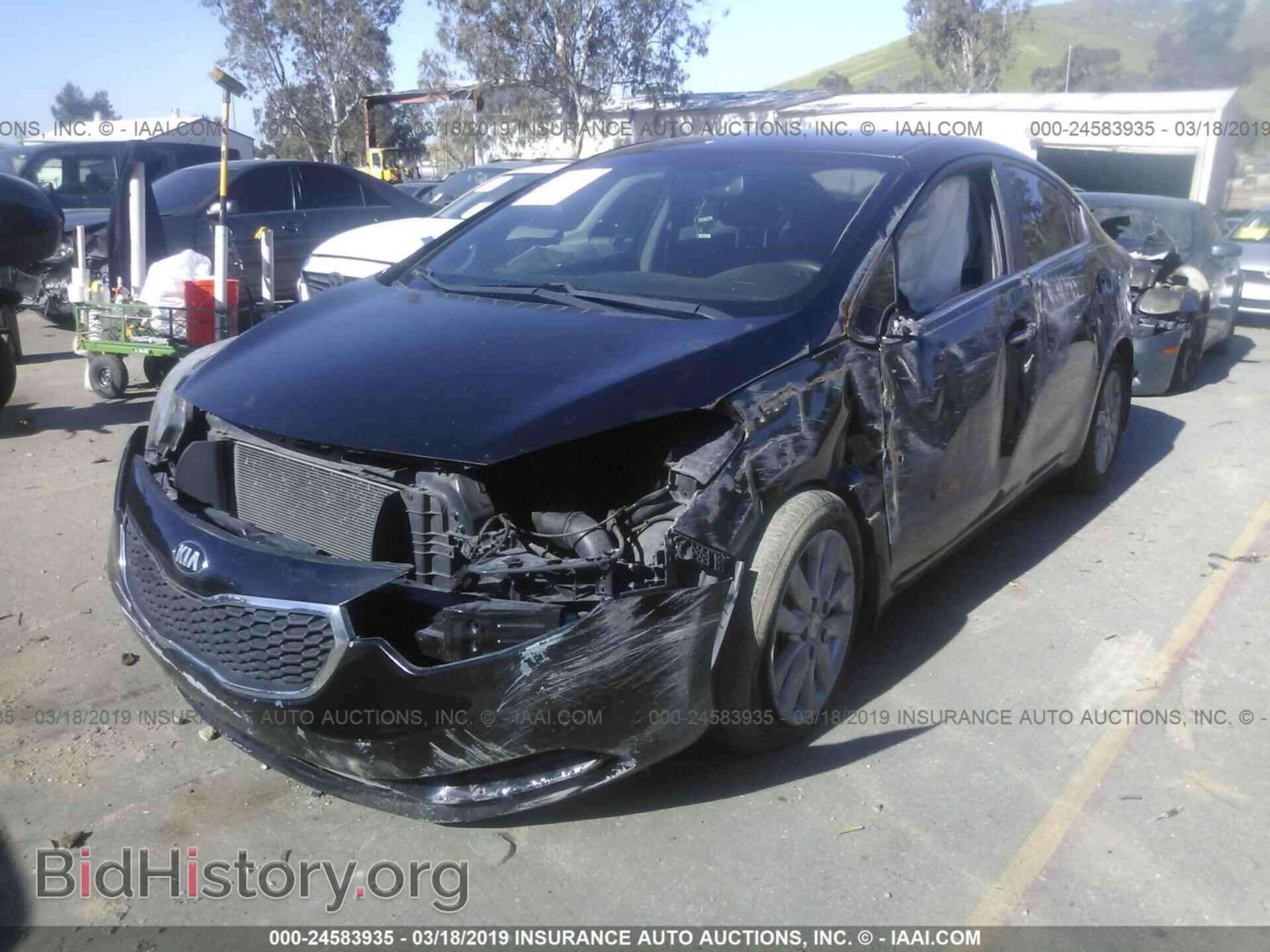 2014 KIA FORTE - VIN: KNAFX4A86E5207243 - Фото 2