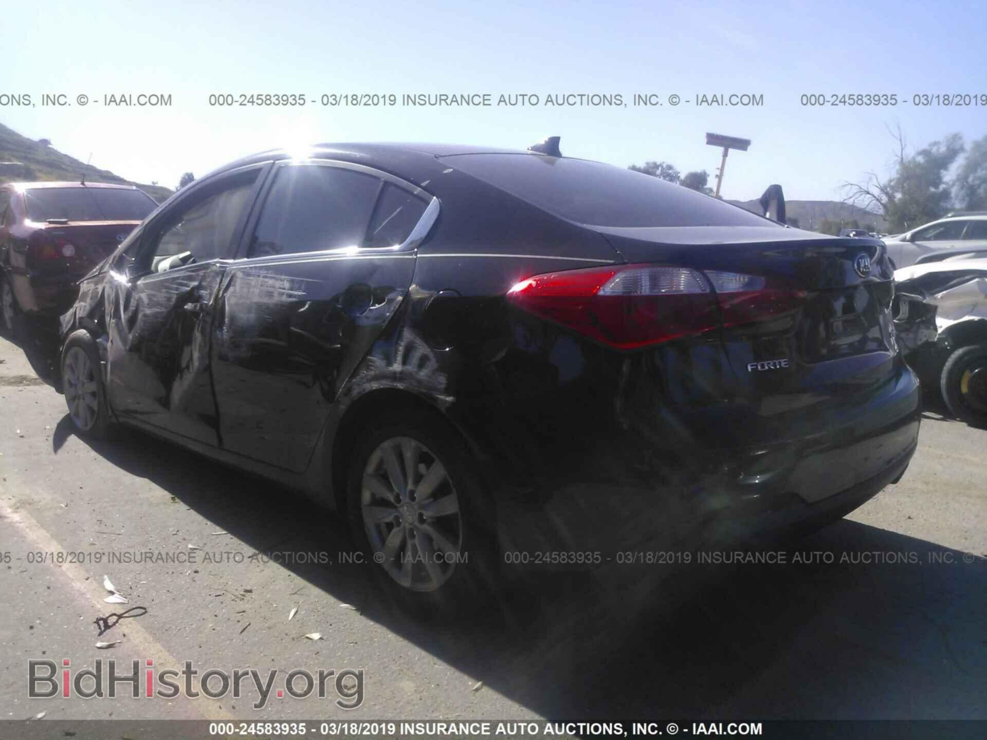 2014 KIA FORTE - VIN: KNAFX4A86E5207243 - Фото 3