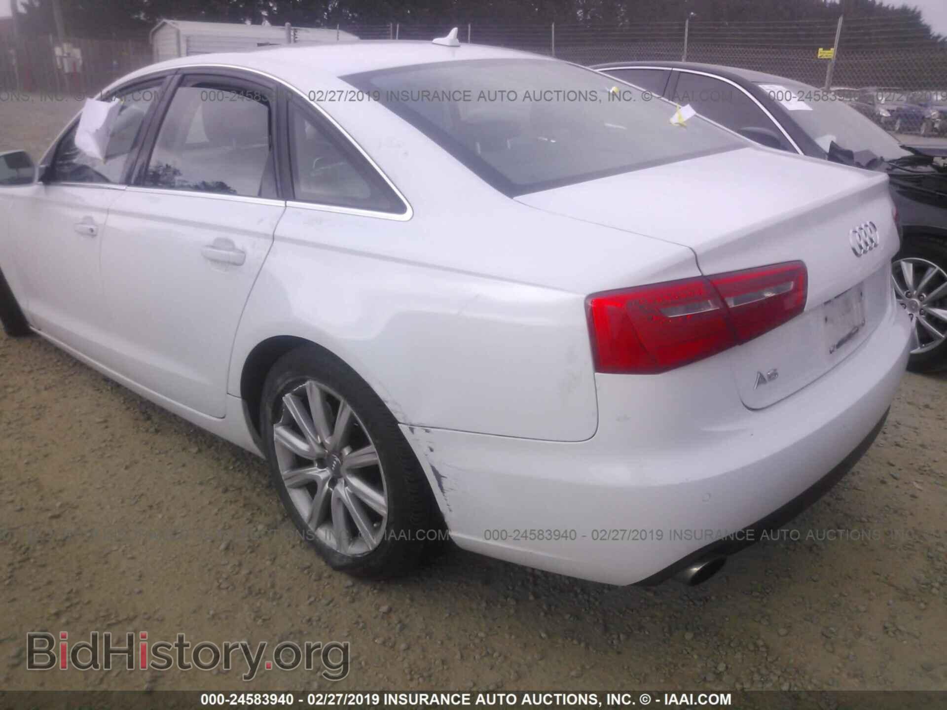 2013 AUDI A6 - VIN: WAUGFAFC4DN091722 - Фото 3
