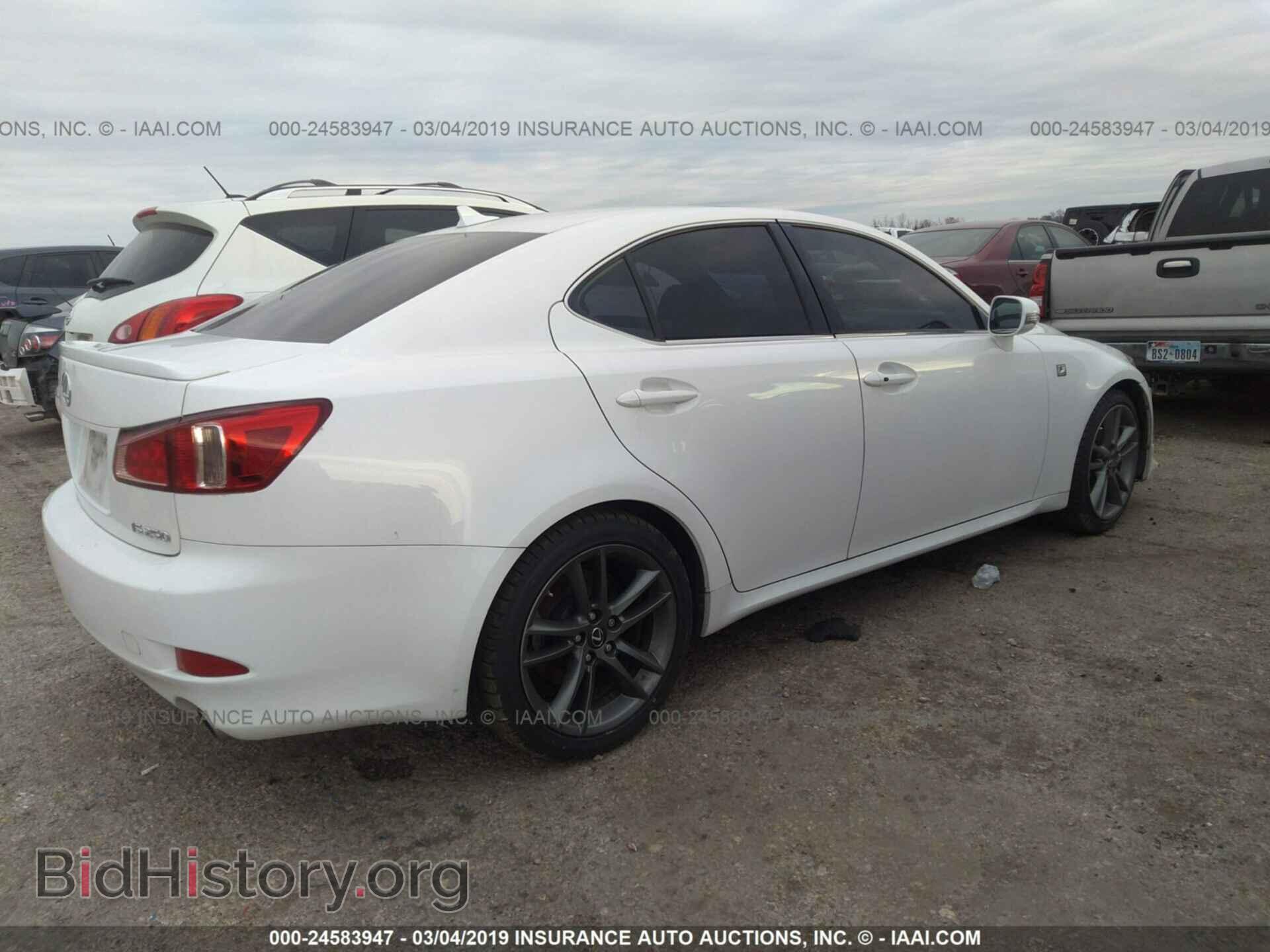 2012 LEXUS IS - VIN: JTHBF5C24C5177593 - Фото 4