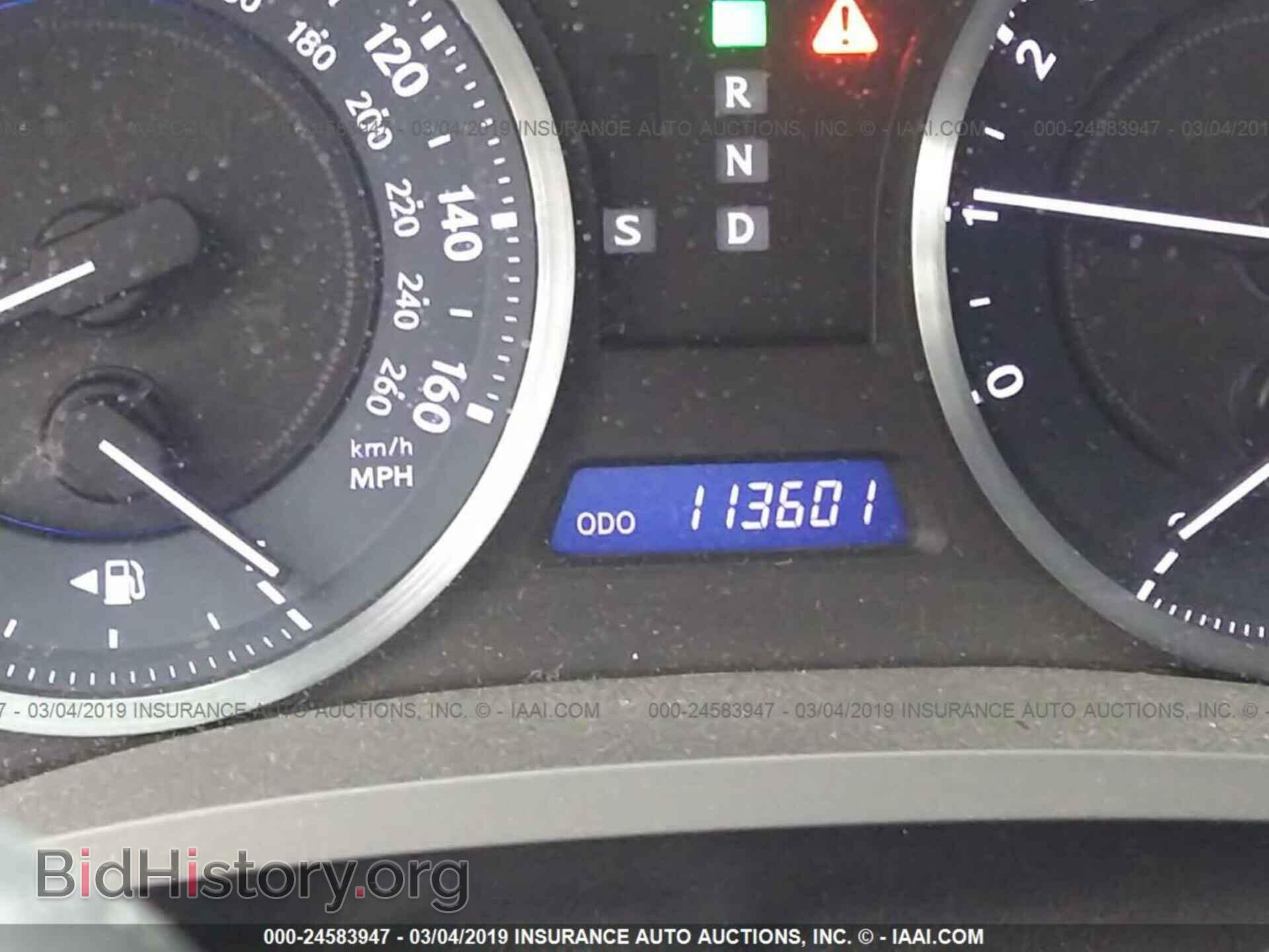 2012 LEXUS IS - VIN: JTHBF5C24C5177593 - Фото 7