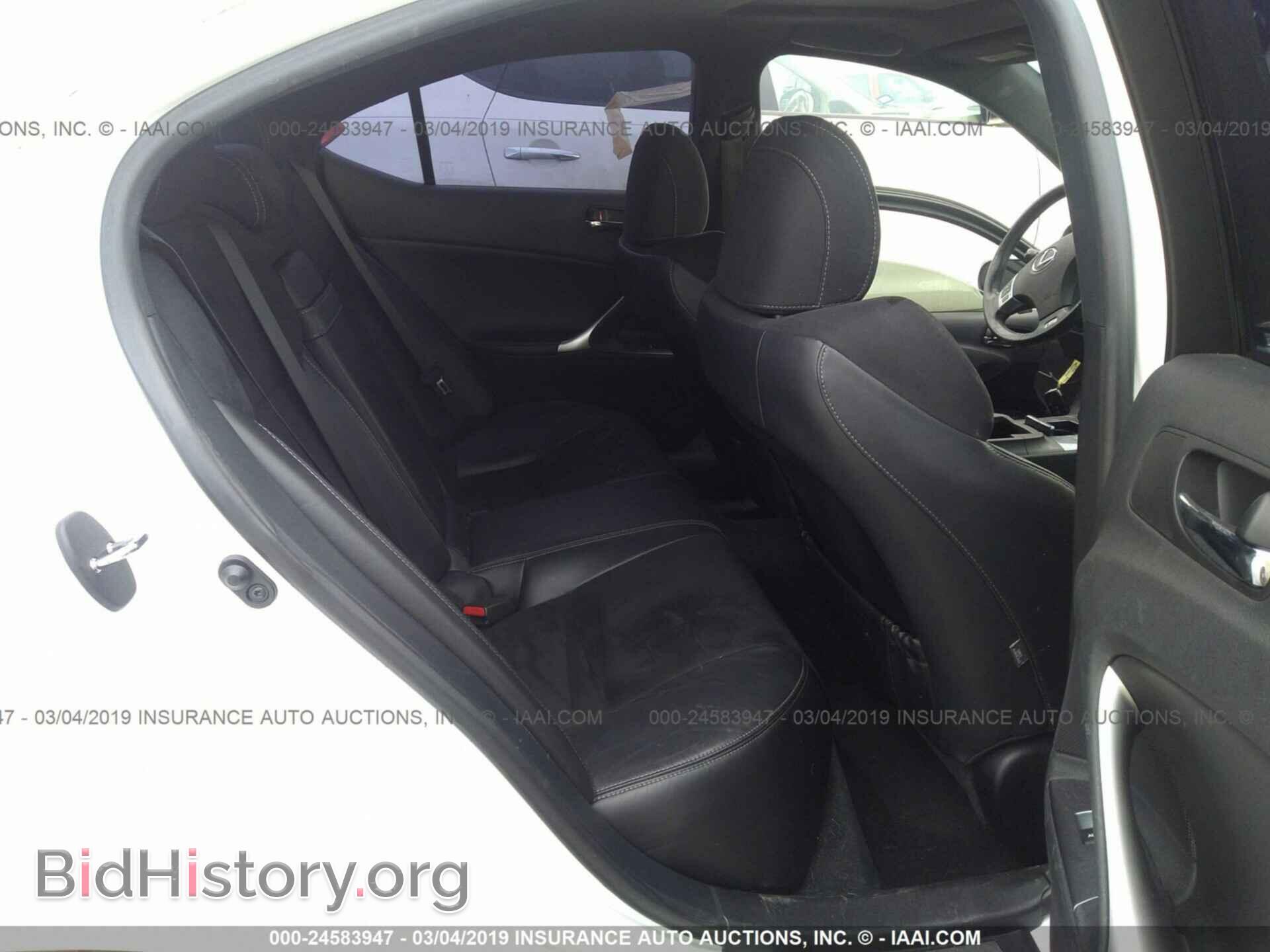 2012 LEXUS IS - VIN: JTHBF5C24C5177593 - Фото 8