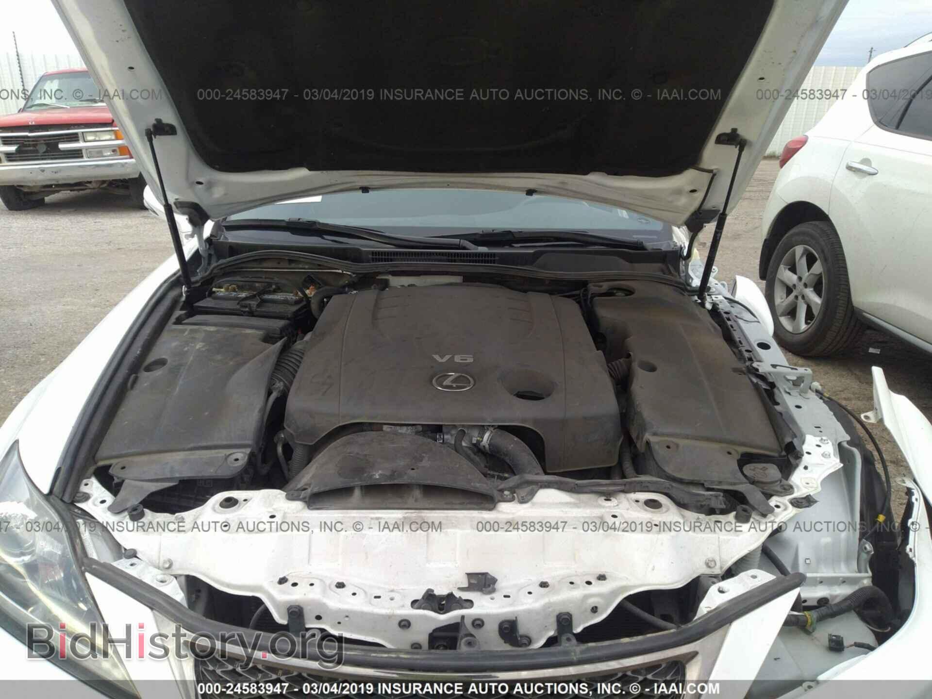 2012 LEXUS IS - VIN: JTHBF5C24C5177593 - Фото 10