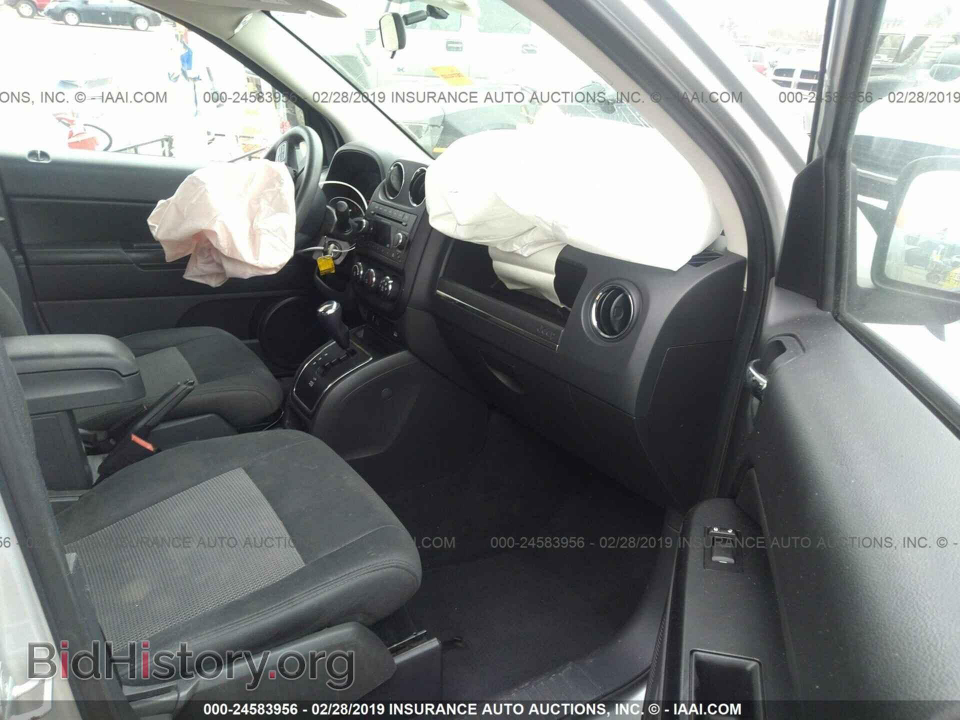 2012 JEEP COMPASS - VIN: 1C4NJDBB8CD562444 - Фото 5