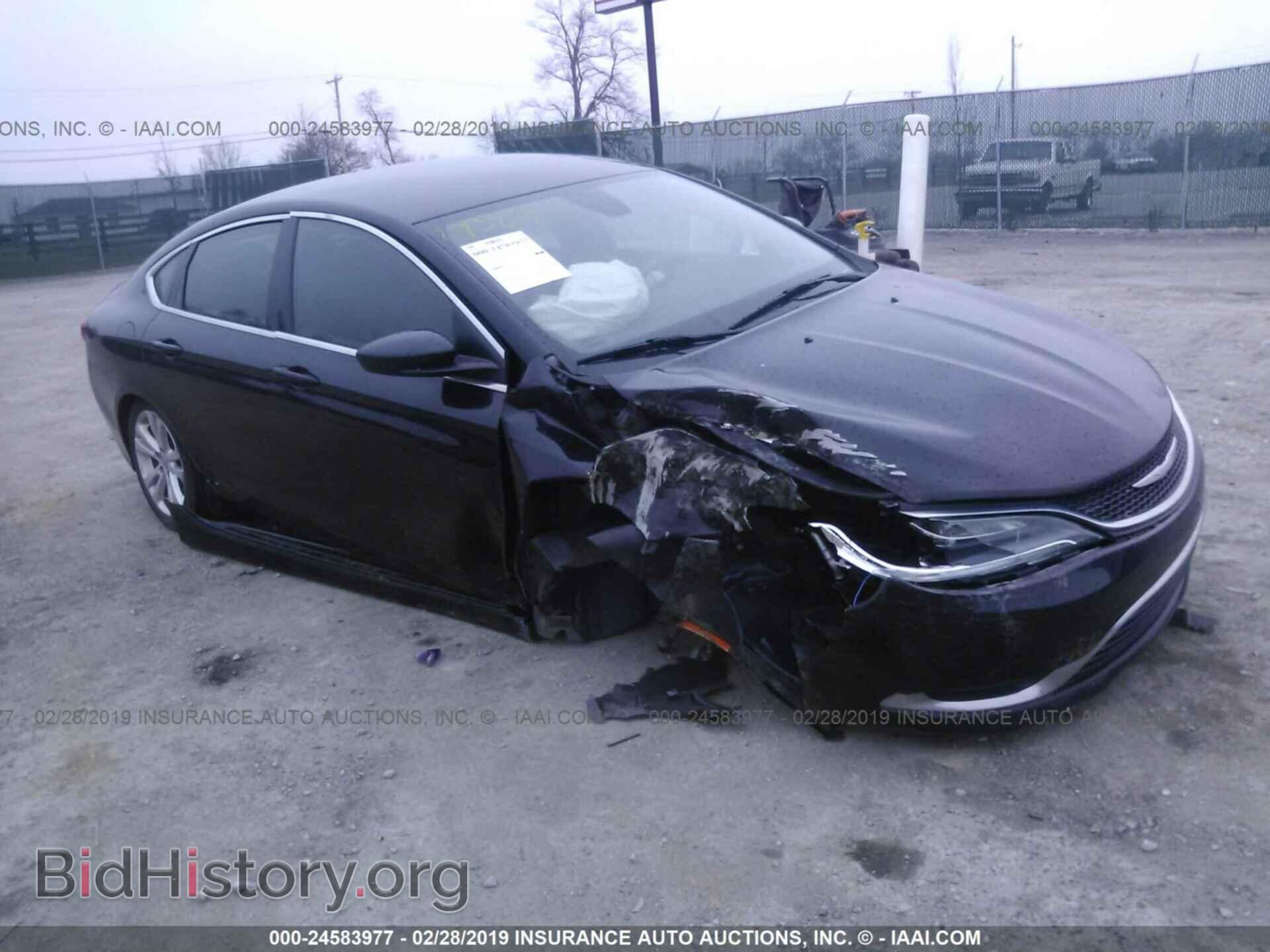 Фотография 1C3CCCAB3GN150403 - CHRYSLER 200 2016