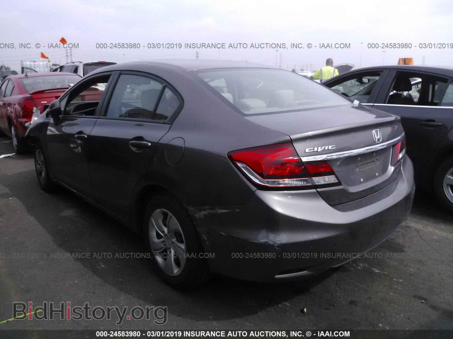 2013 HONDA CIVIC - VIN: 19XFB2F59DE274135 - Фото 3