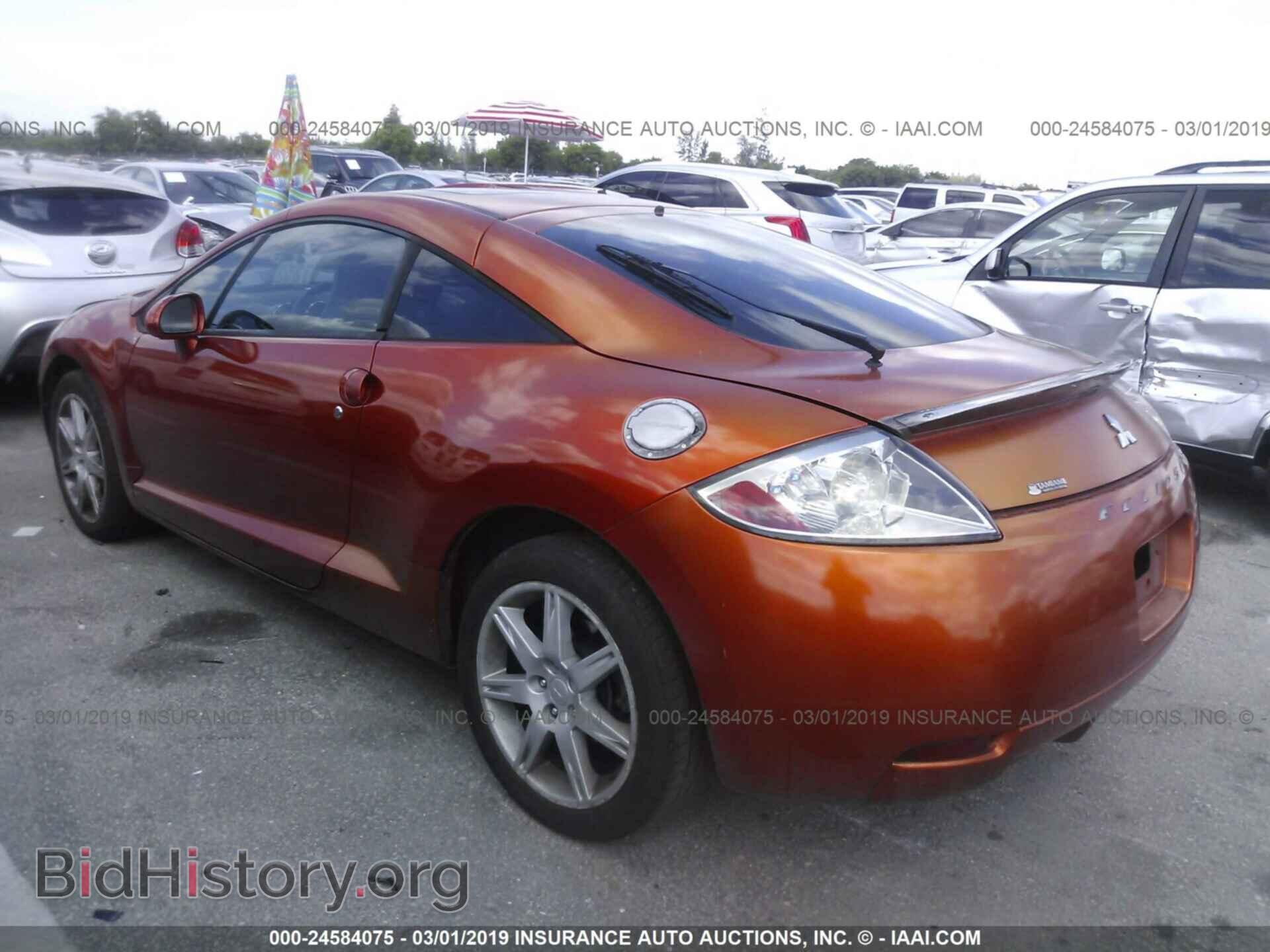 2006 MITSUBISHI ECLIPSE - VIN: 4A3AK34T36E050436 - Фото 3