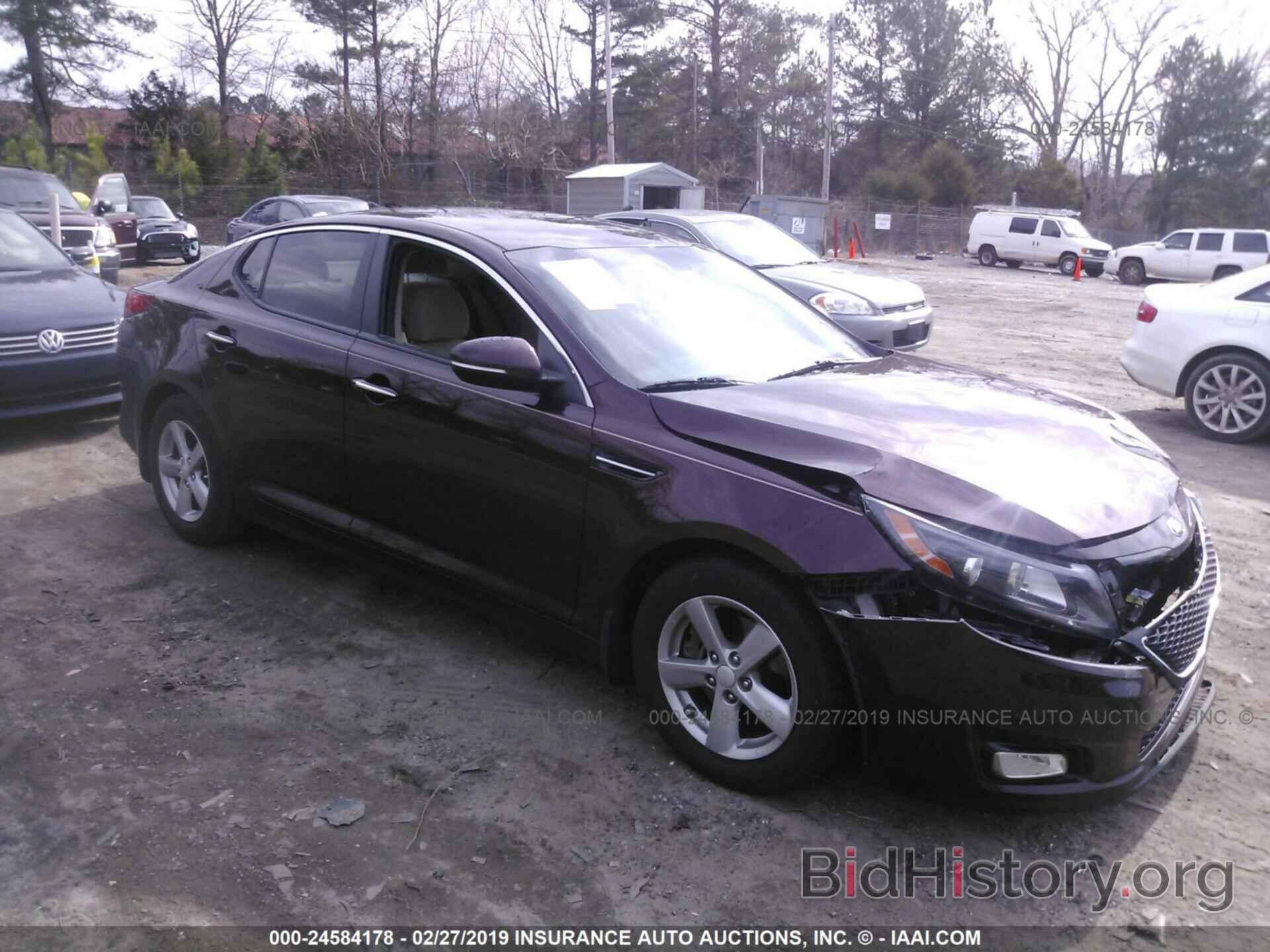 Photo 5XXGM4A73EG329464 - KIA OPTIMA 2014