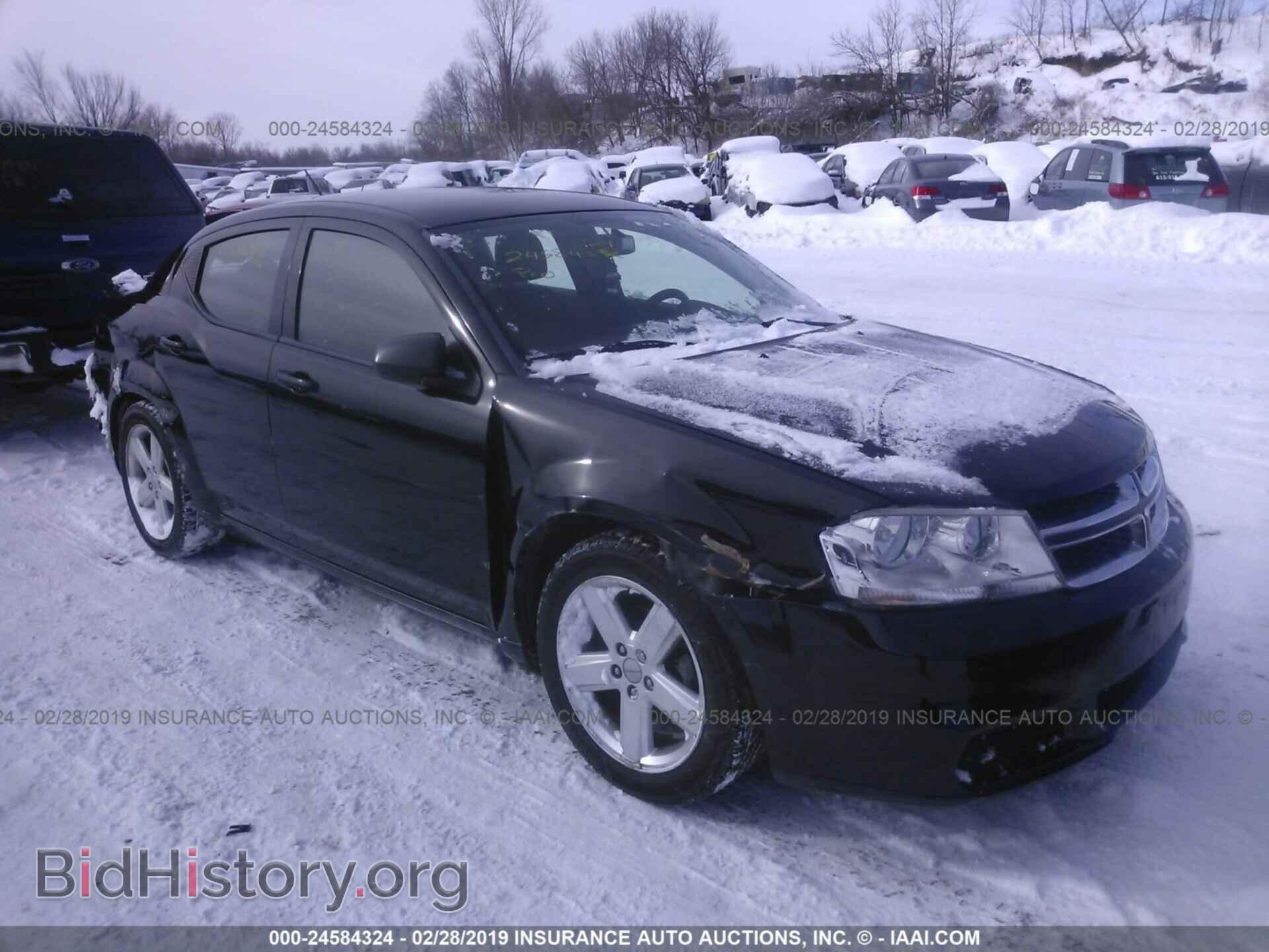 Фотография 1C3CDZCB7CN227720 - DODGE AVENGER 2012