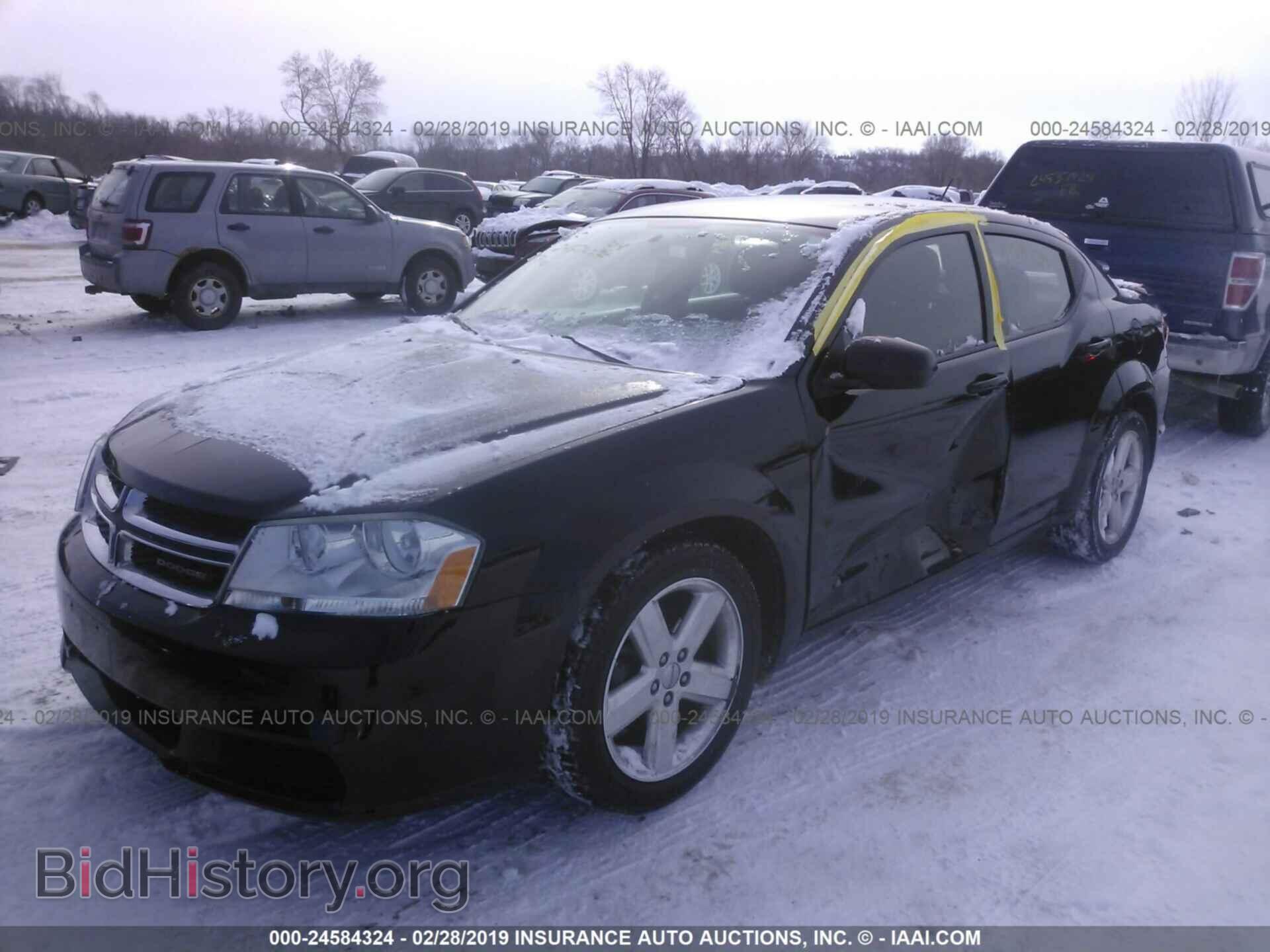 2012 DODGE AVENGER - VIN: 1C3CDZCB7CN227720 - Фото 2