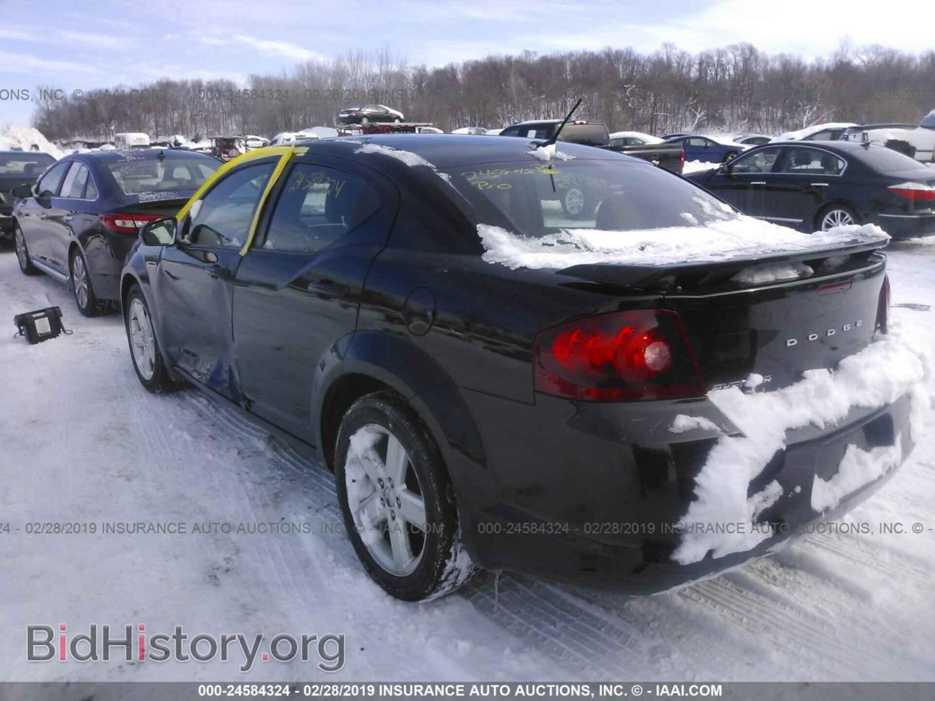 2012 DODGE AVENGER - VIN: 1C3CDZCB7CN227720 - Фото 3