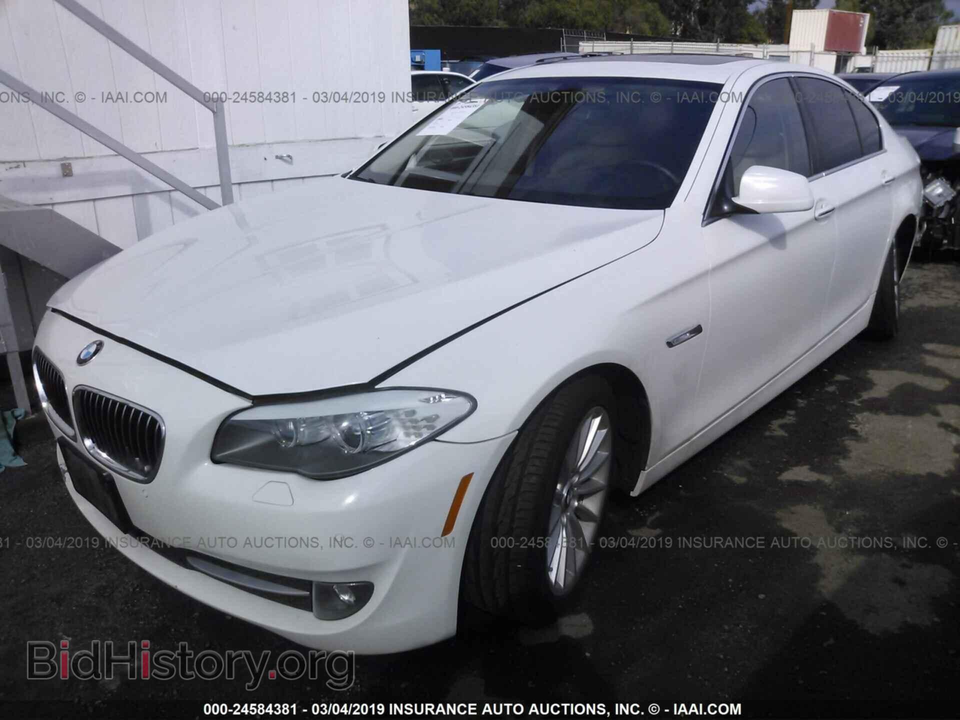 2012 BMW 535 - VIN: WBAFR7C5XCC808307 - Фото 2