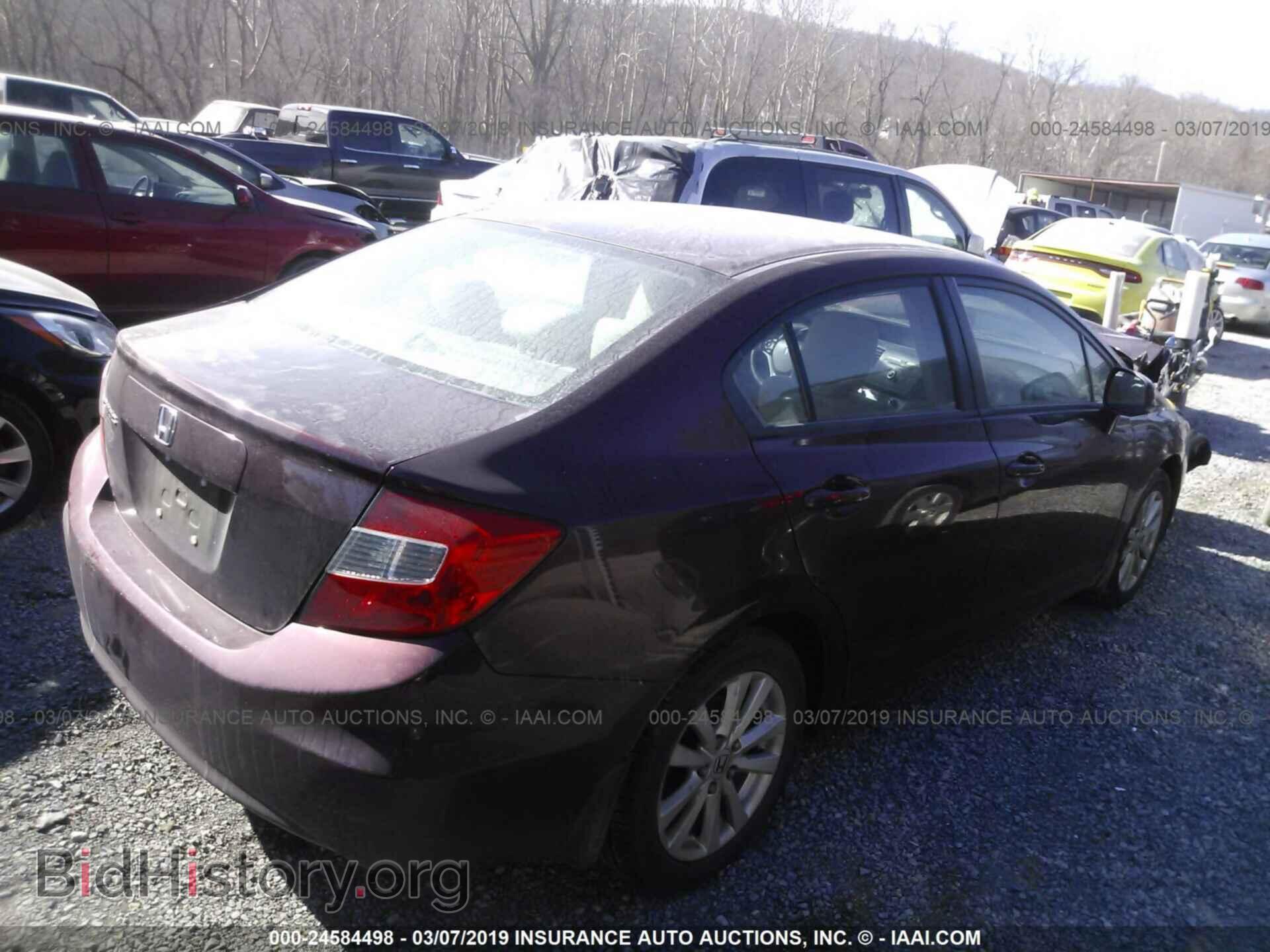 2012 HONDA CIVIC - VIN: 19XFB2F83CE098028 - Photo 4