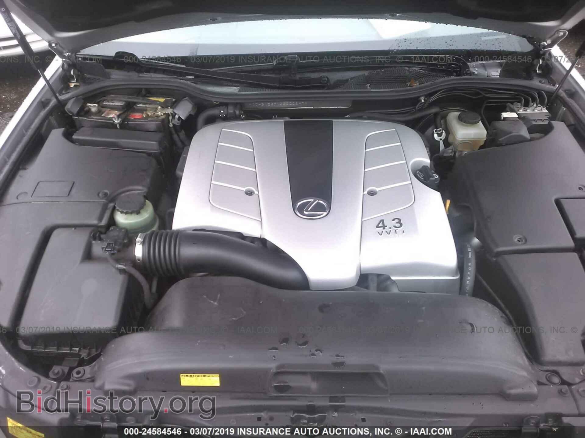 2005 LEXUS LS - VIN: JTHBN36F155000847 - Фото 10