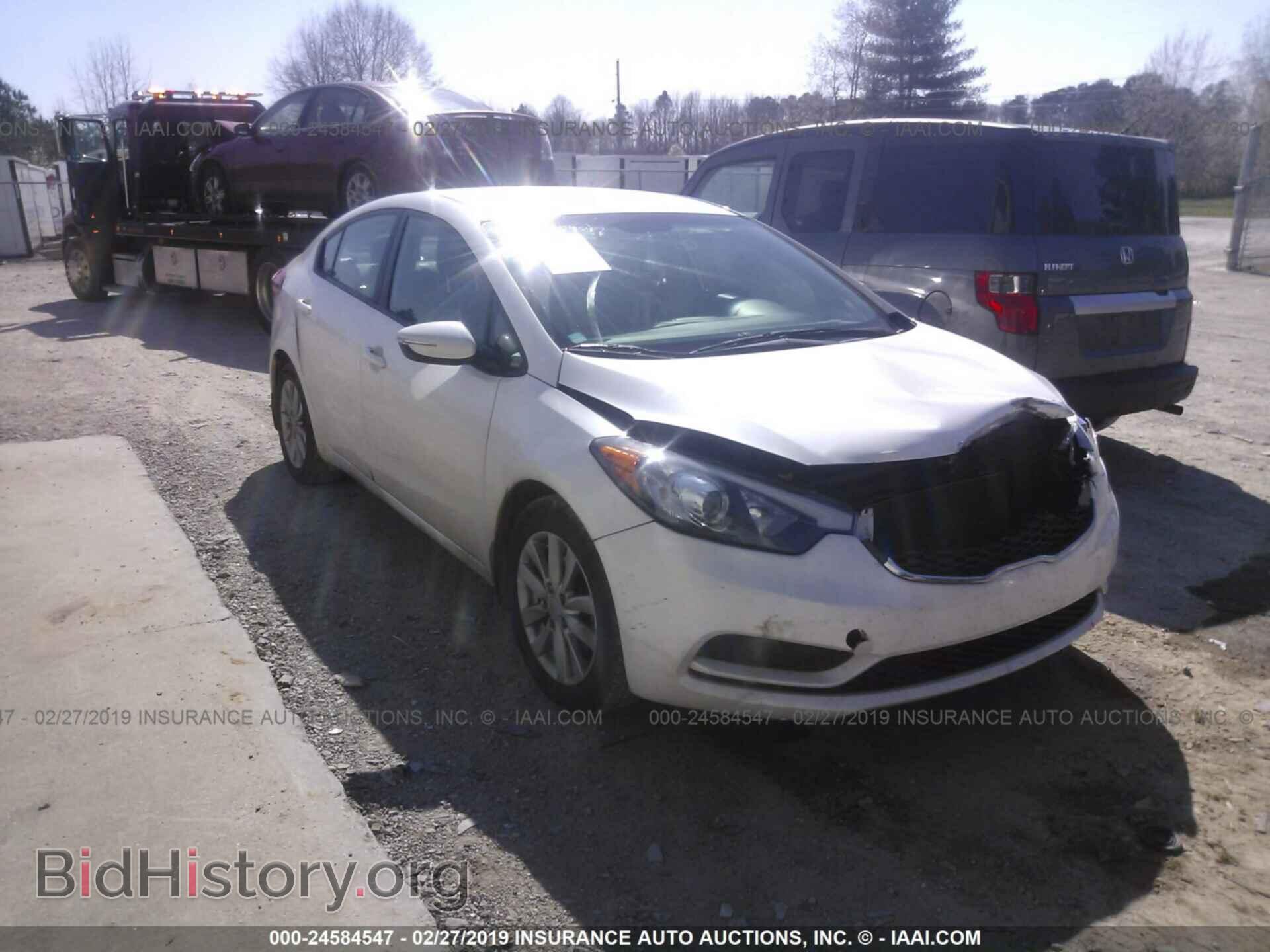 Фотография KNAFX4A60E5185058 - KIA FORTE 2014