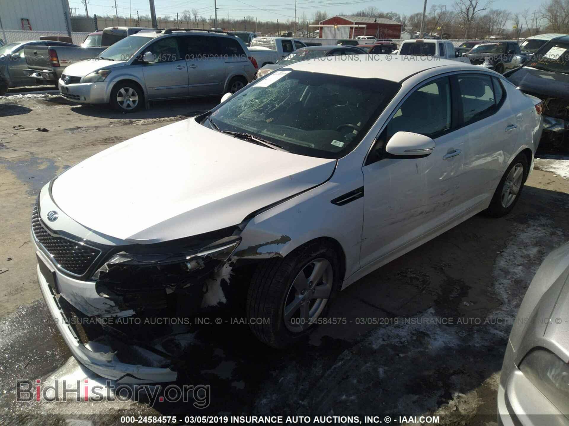 2015 KIA OPTIMA - VIN: KNAGM4A74F5554107 - Photo 2