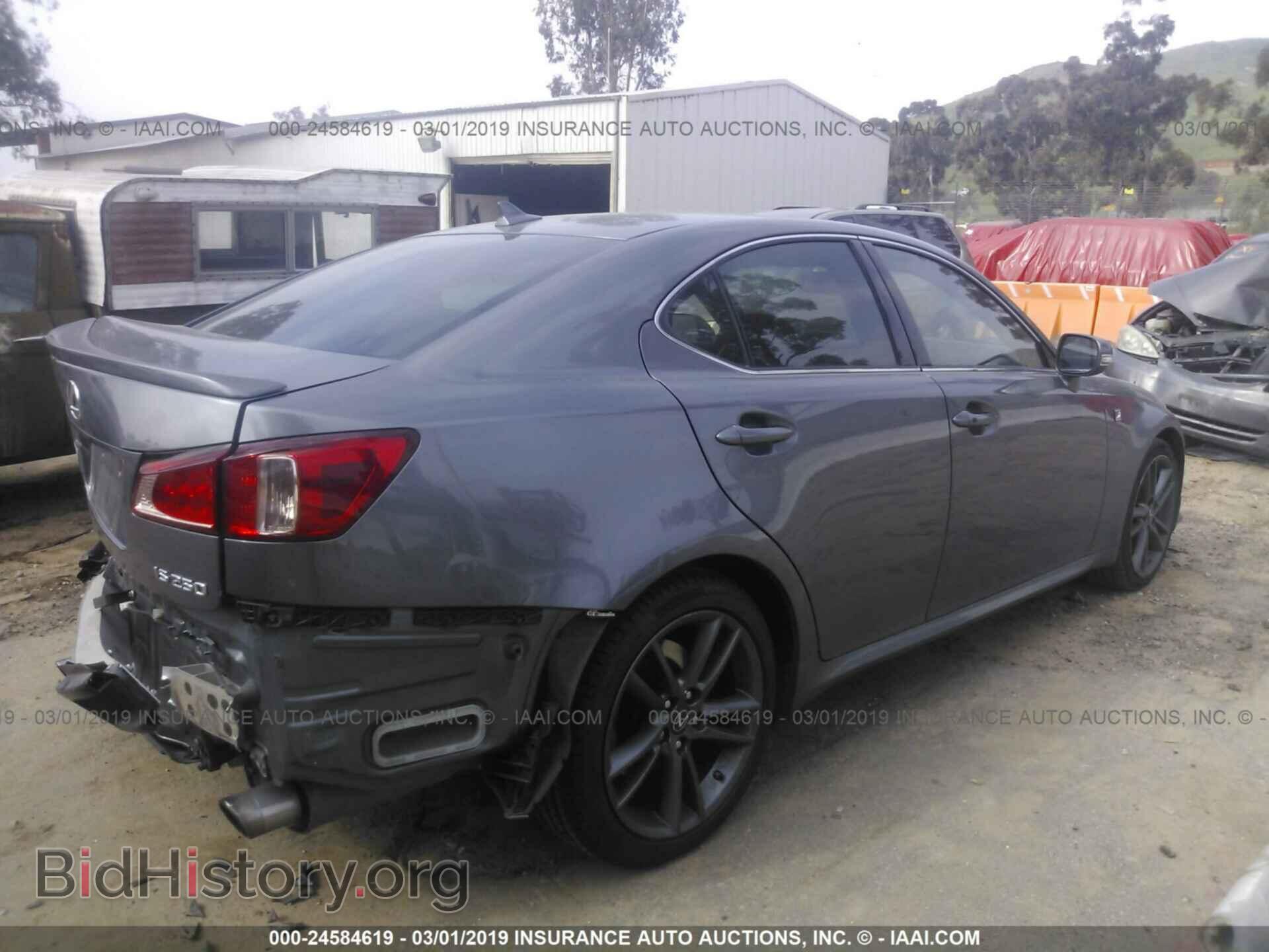 2012 LEXUS IS - VIN: JTHBF5C26C2102069 - Фото 4
