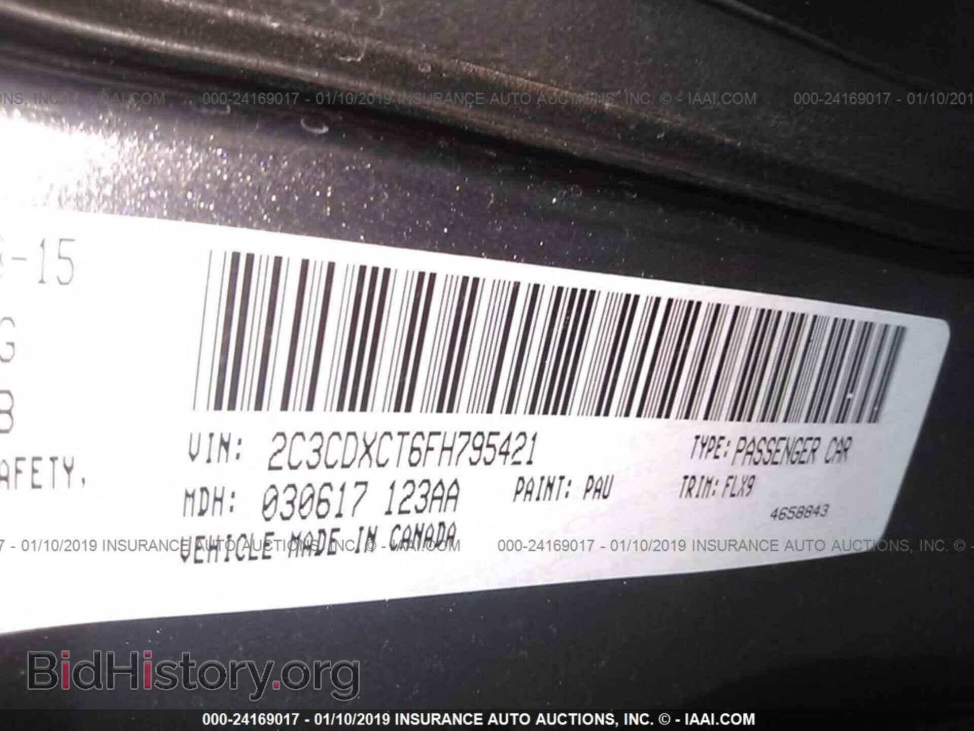 2015 DODGE CHARGER - VIN: 2C3CDXCT6FH795421 - Photo 9