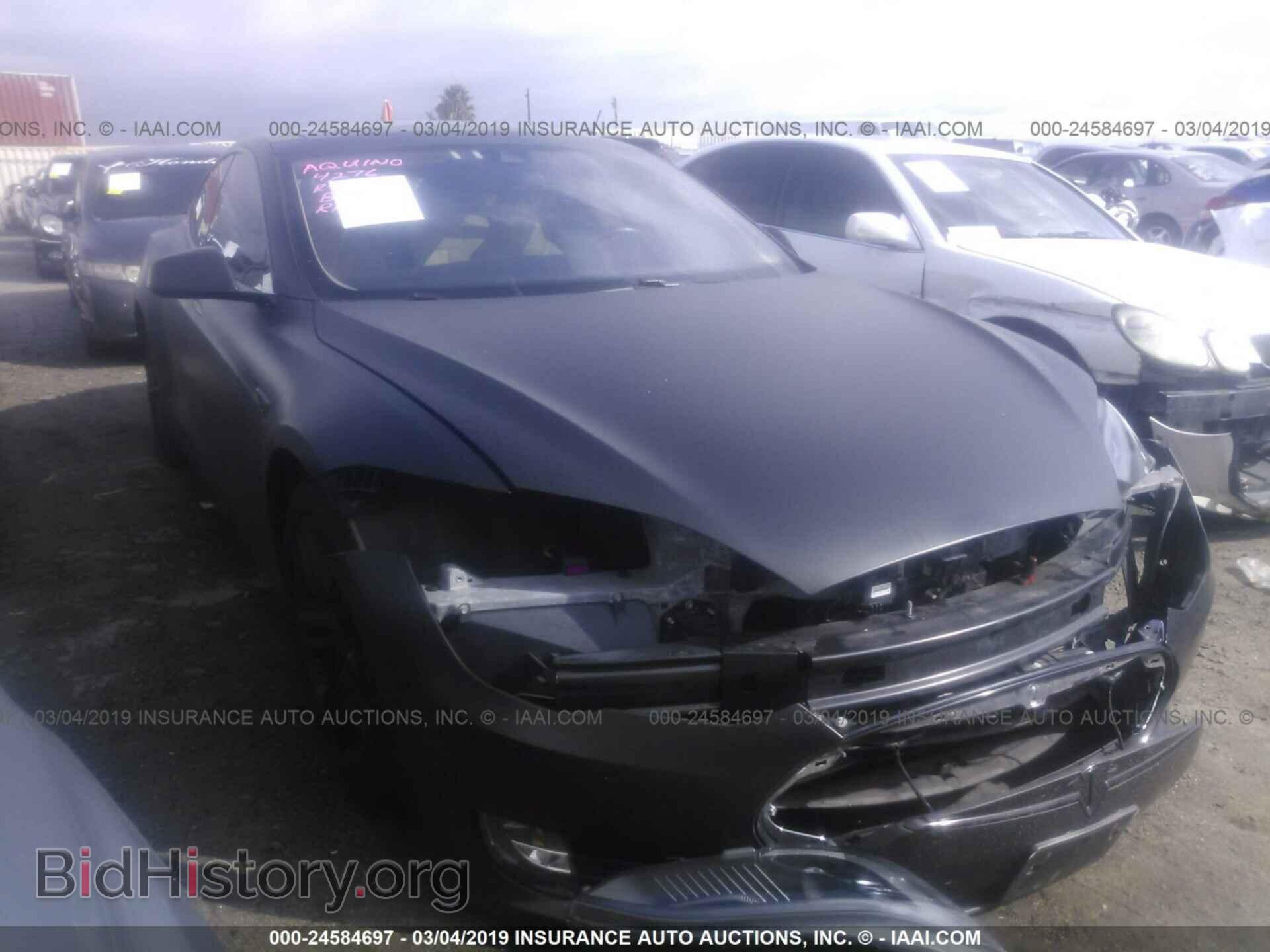 Photo 5YJSA1S10EFP50024 - TESLA MODEL S 2014