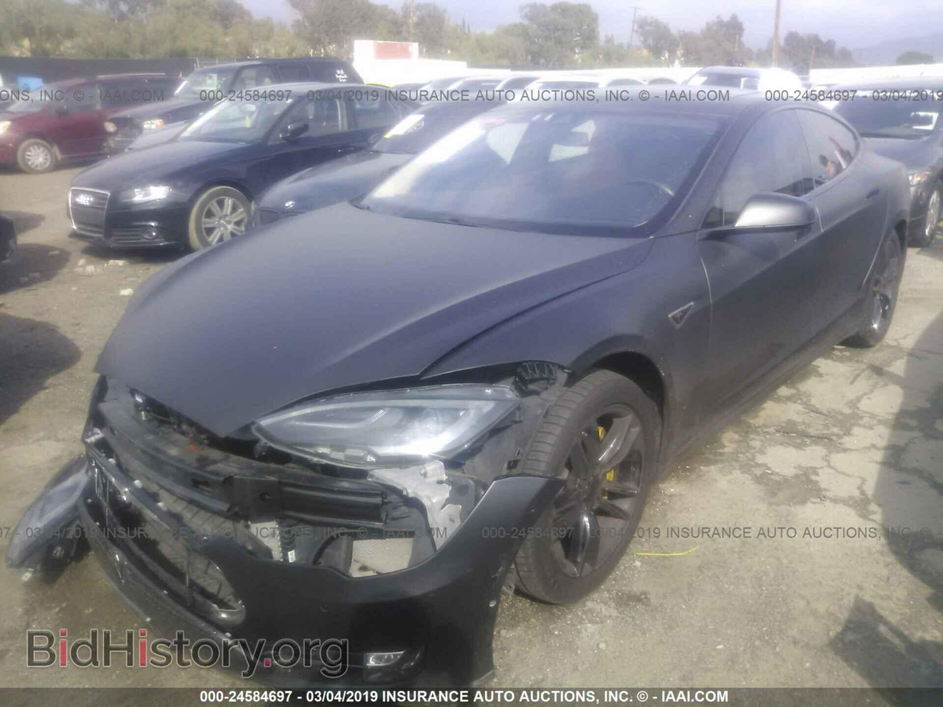 2014 TESLA MODEL S - VIN: 5YJSA1S10EFP50024 - Photo 2